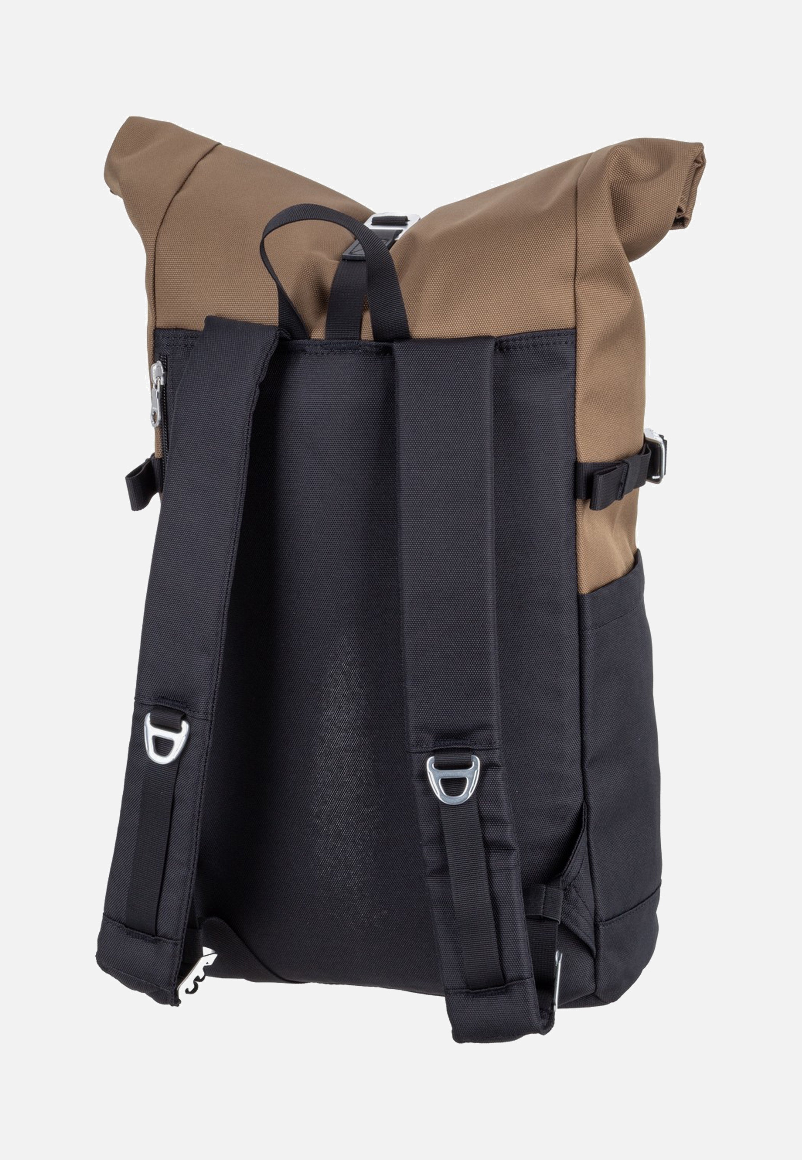 Sandqvist Icon Rolltop 14" Multi Olive Rolltop Backpack