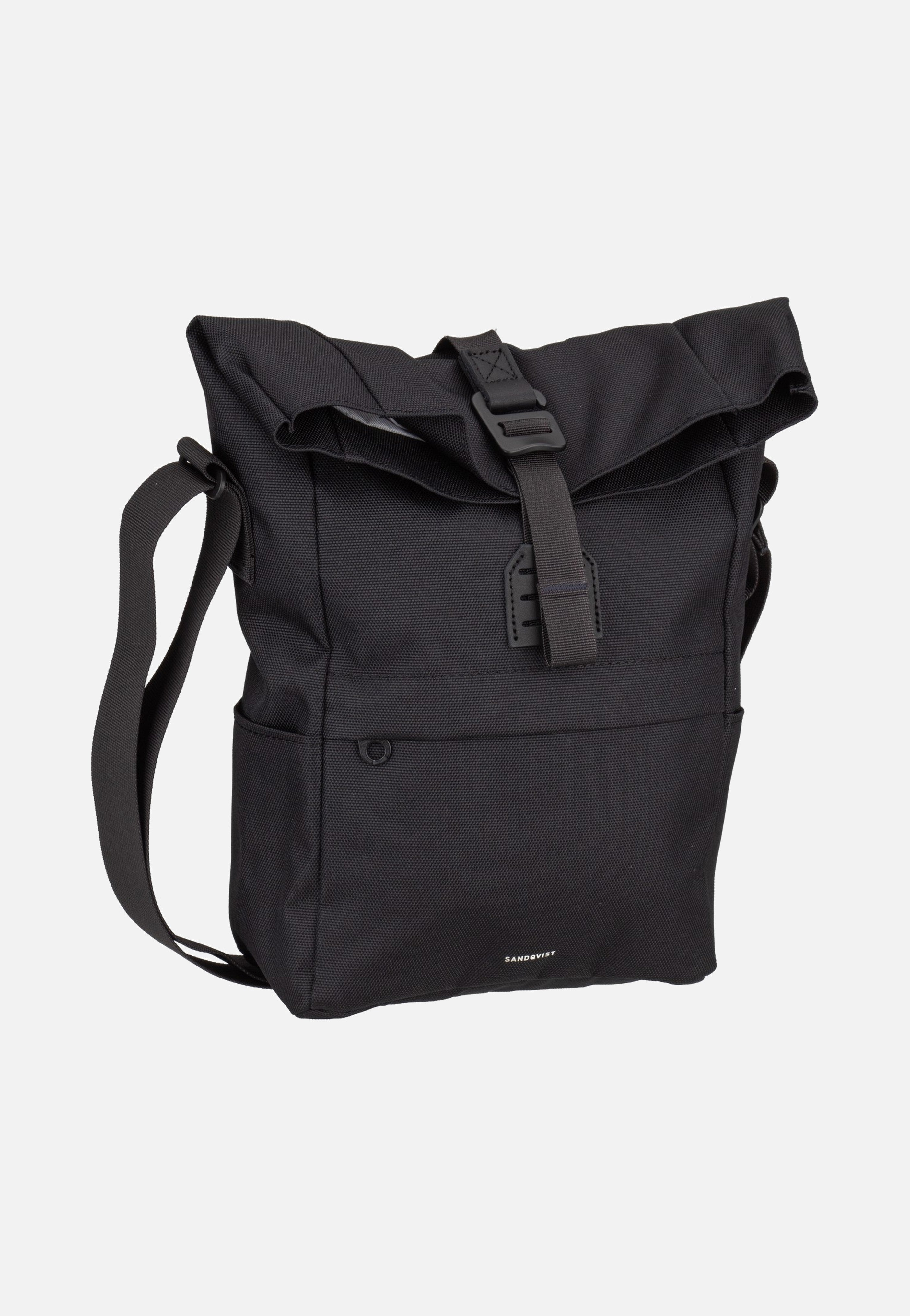 Sandqvist Icon Sacoche Black Crossbody Bag