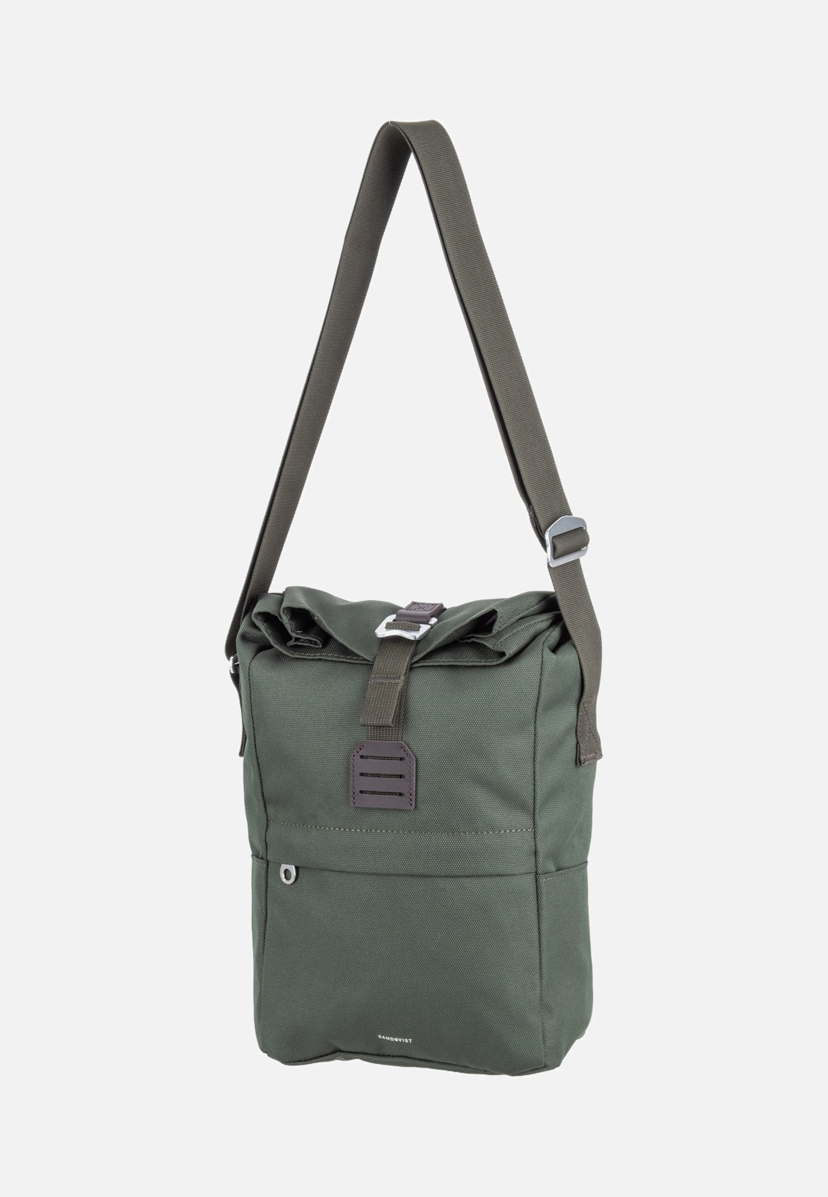 Sandqvist Icon Sacoche Dawn Green Crossbody Bag