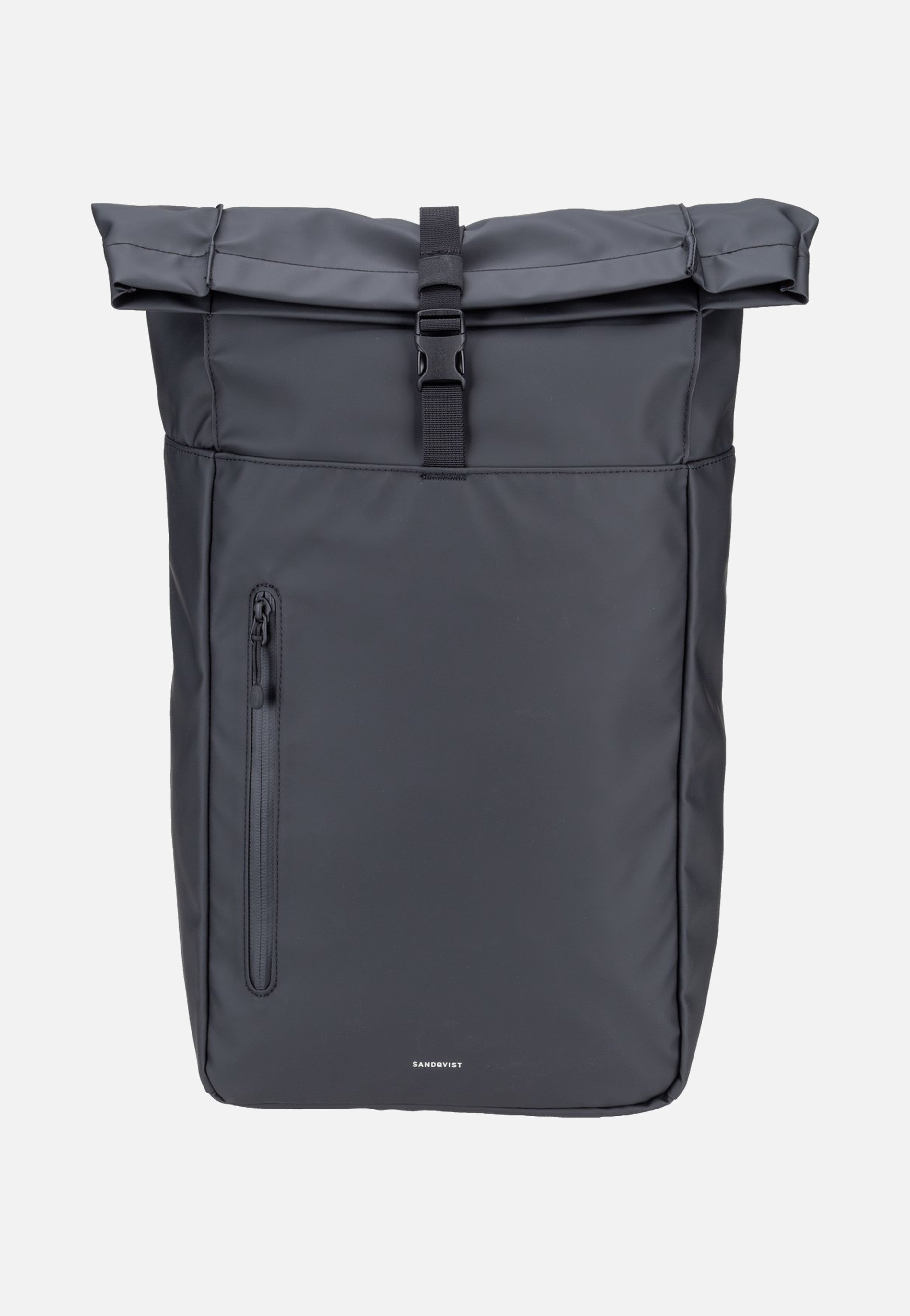 Sandqvist Stream Rolltop 14' Black Zaino arrotolabile
