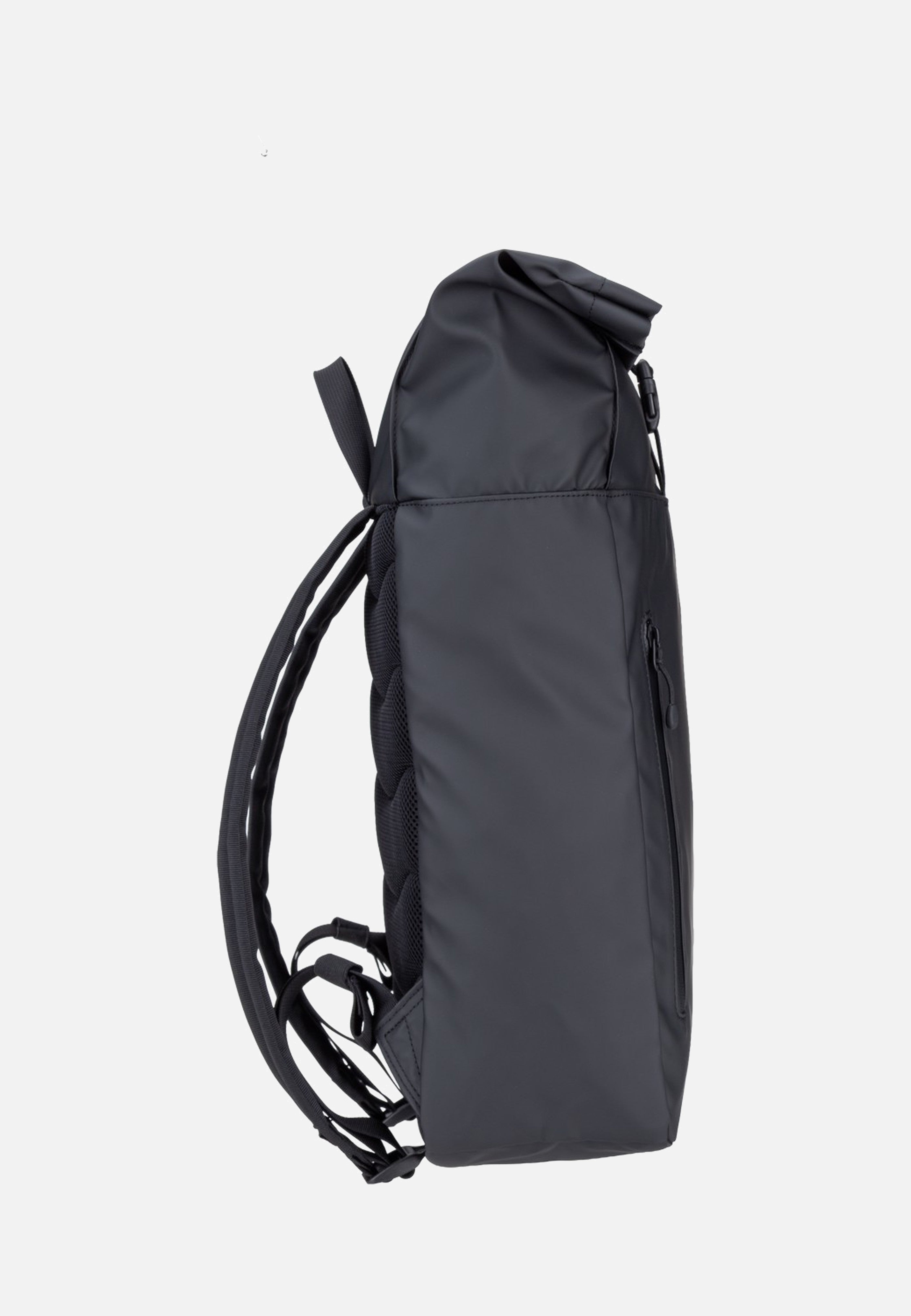 Sandqvist Stream Rolltop 14' Black Zaino arrotolabile