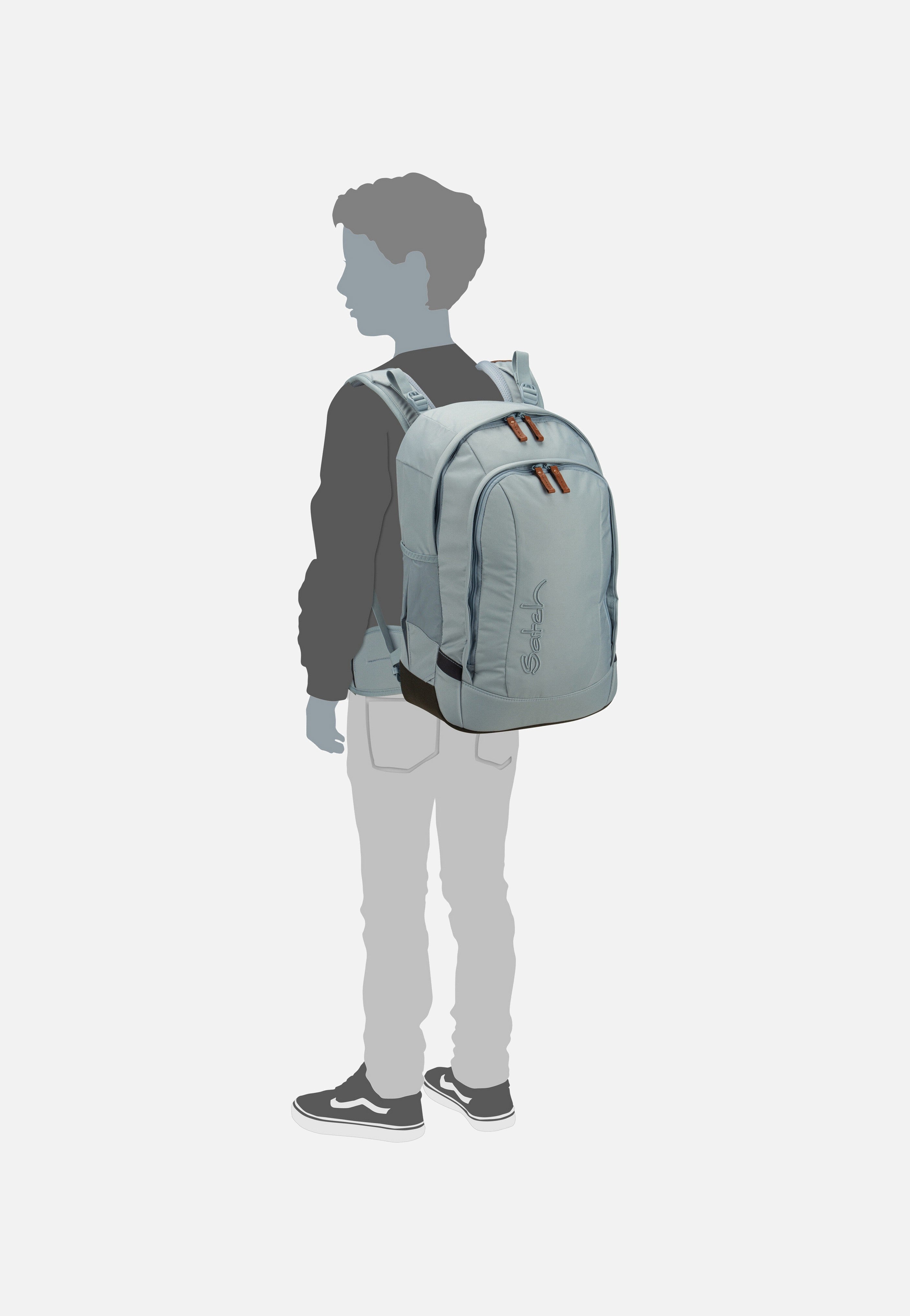 satch - satch Air Nordic Edition Nordic Ice Blue - School Bag | Neutral-Image