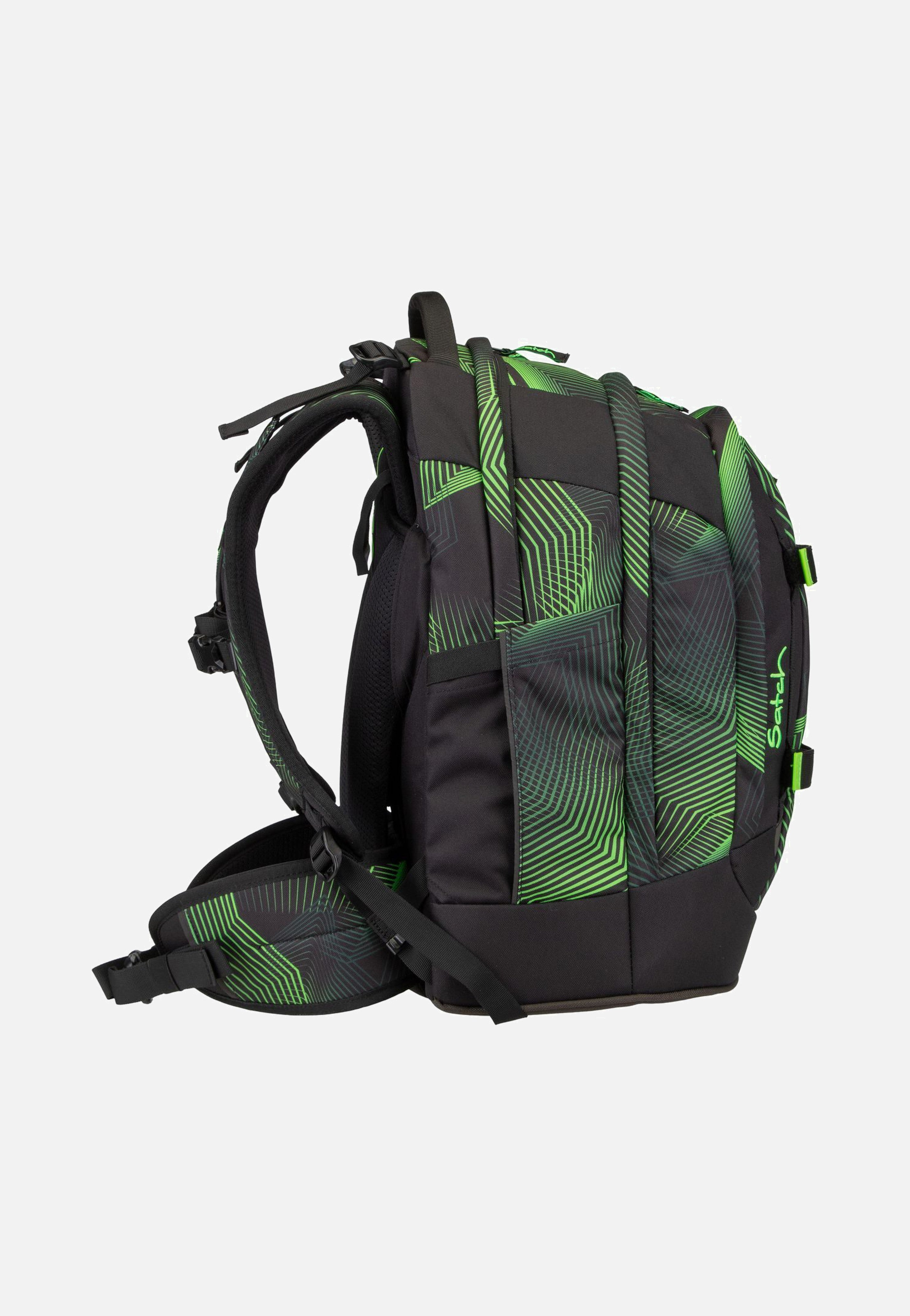 satch satch Pack Seismic Green School Bag