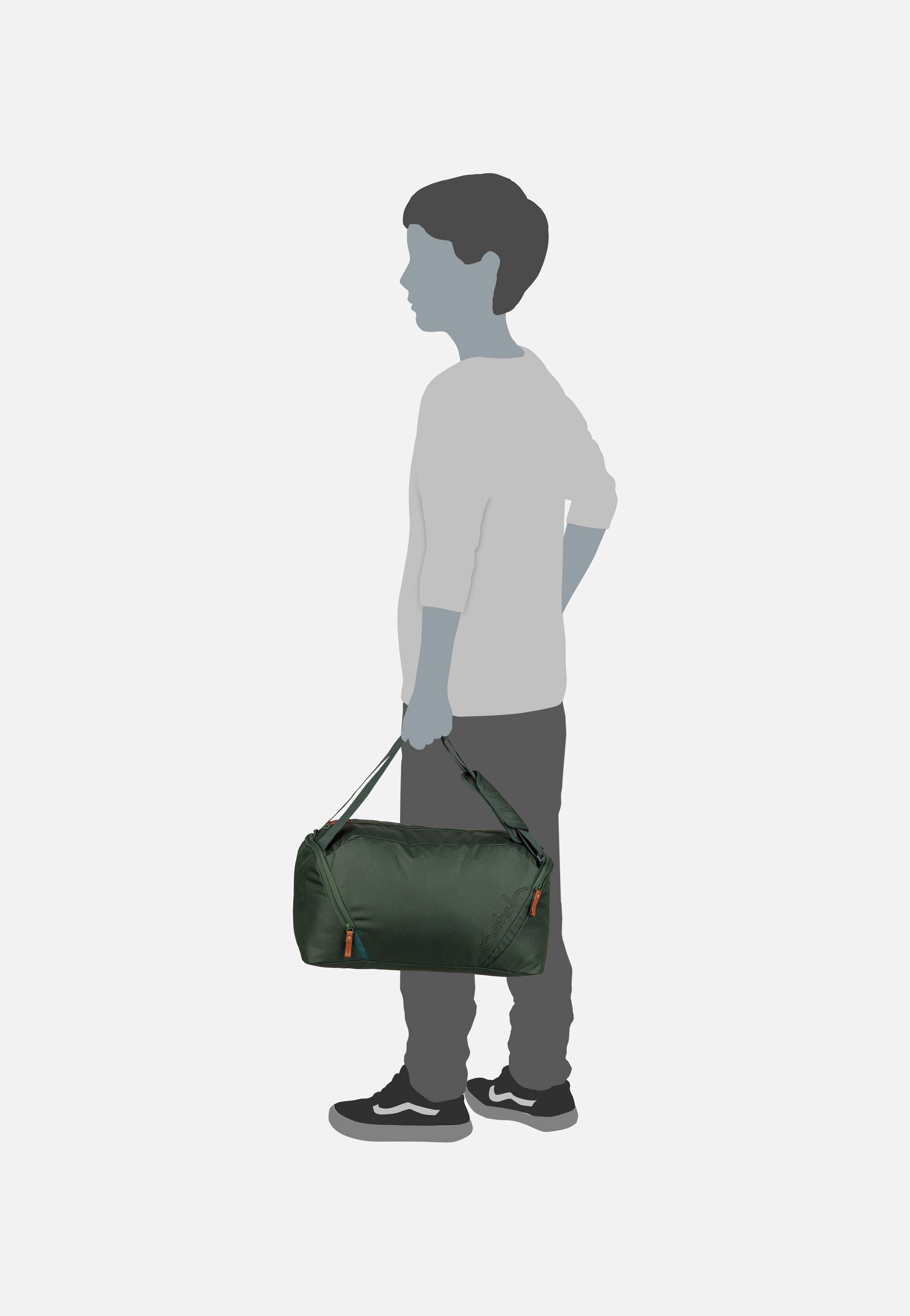 satch - satch Sporttasche Nordic Edition Nordic Forest Green - Dufflebag | Neutral-Image
