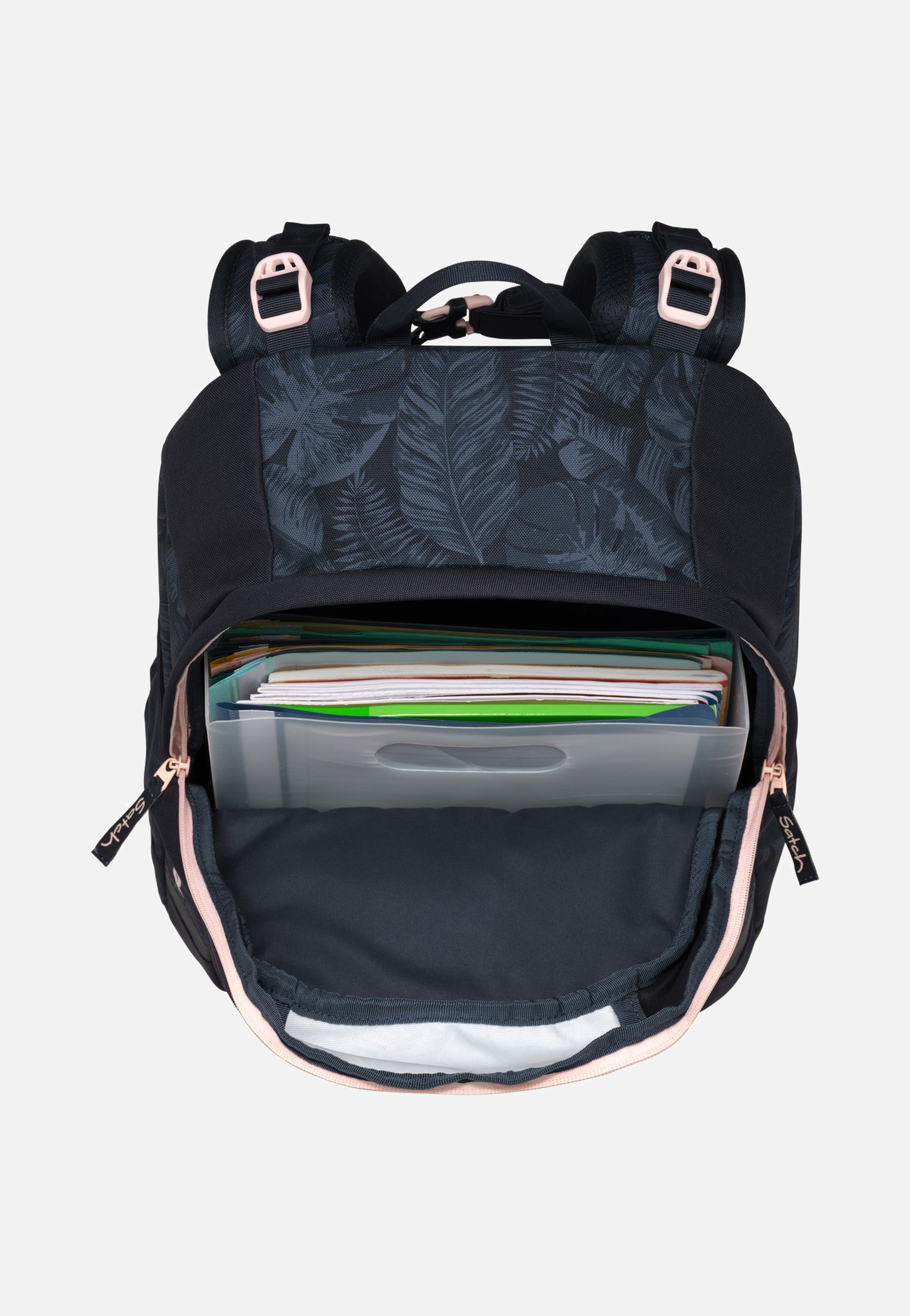 satch Air Midnight Jungle School Bag