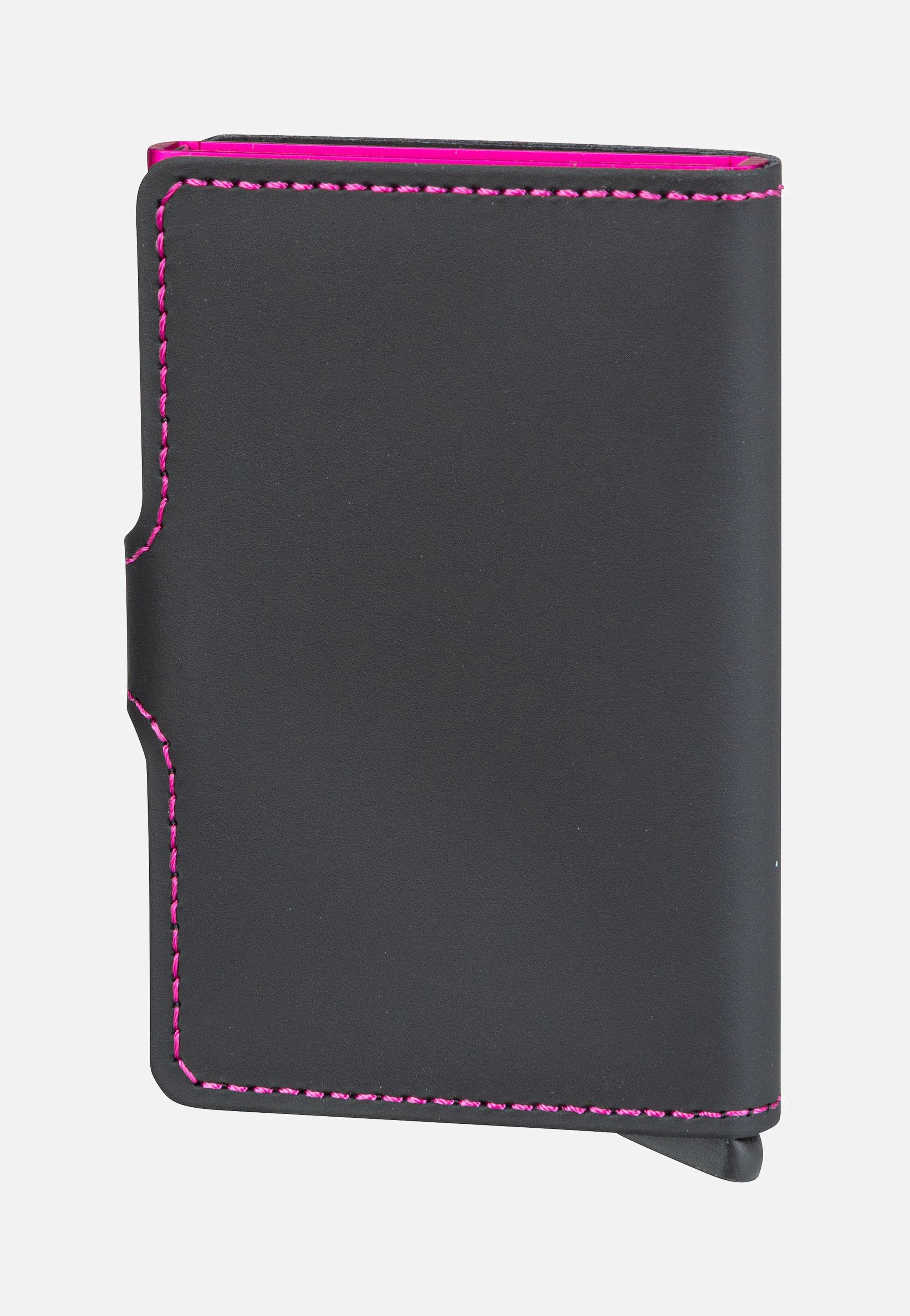 Secrid - Miniwallet Matte Black-Fuchsia - Wallet | Neutral-Image
