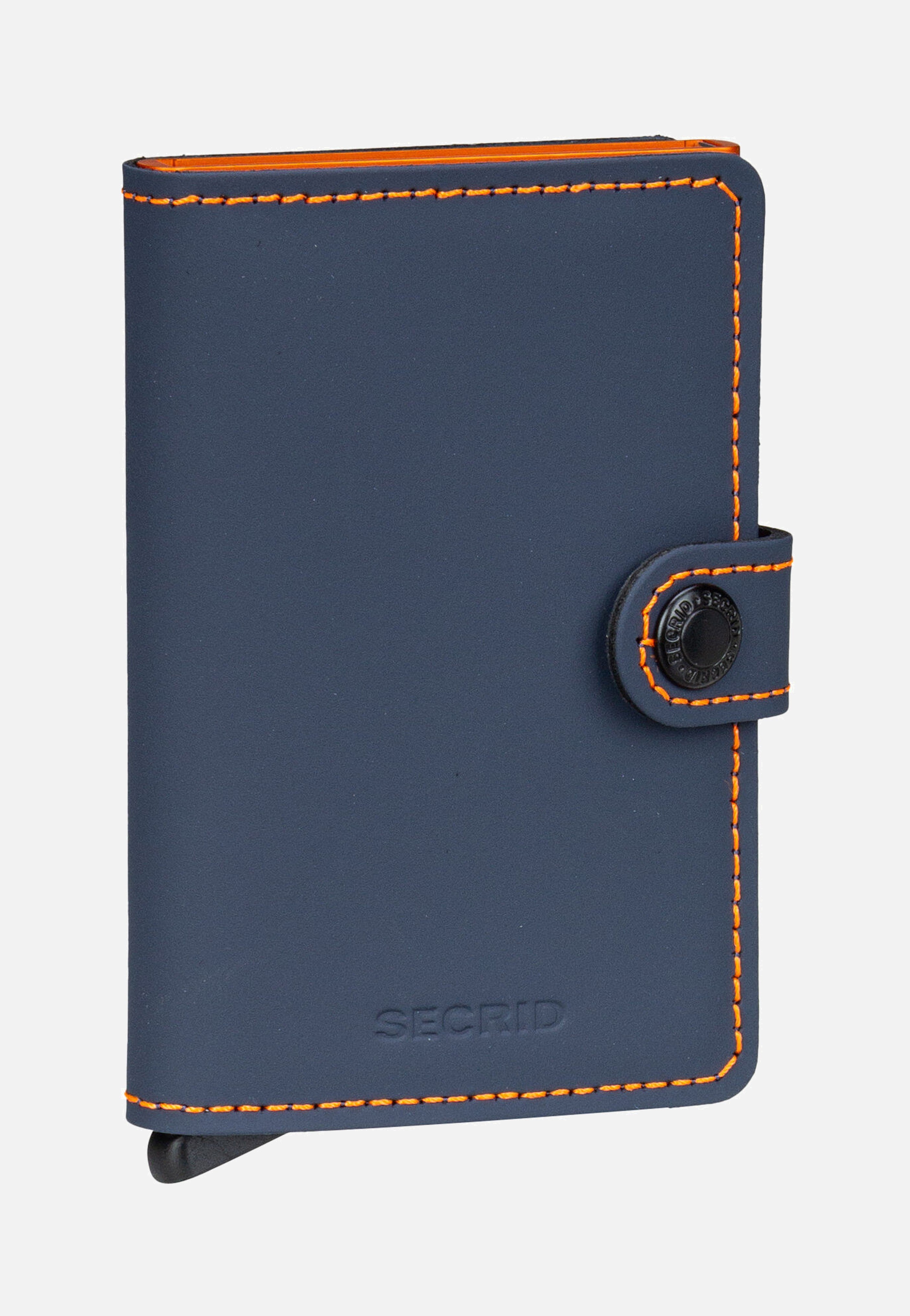 Secrid - Miniwallet Matte Night Blue-Orange - Wallet | Neutral-Image