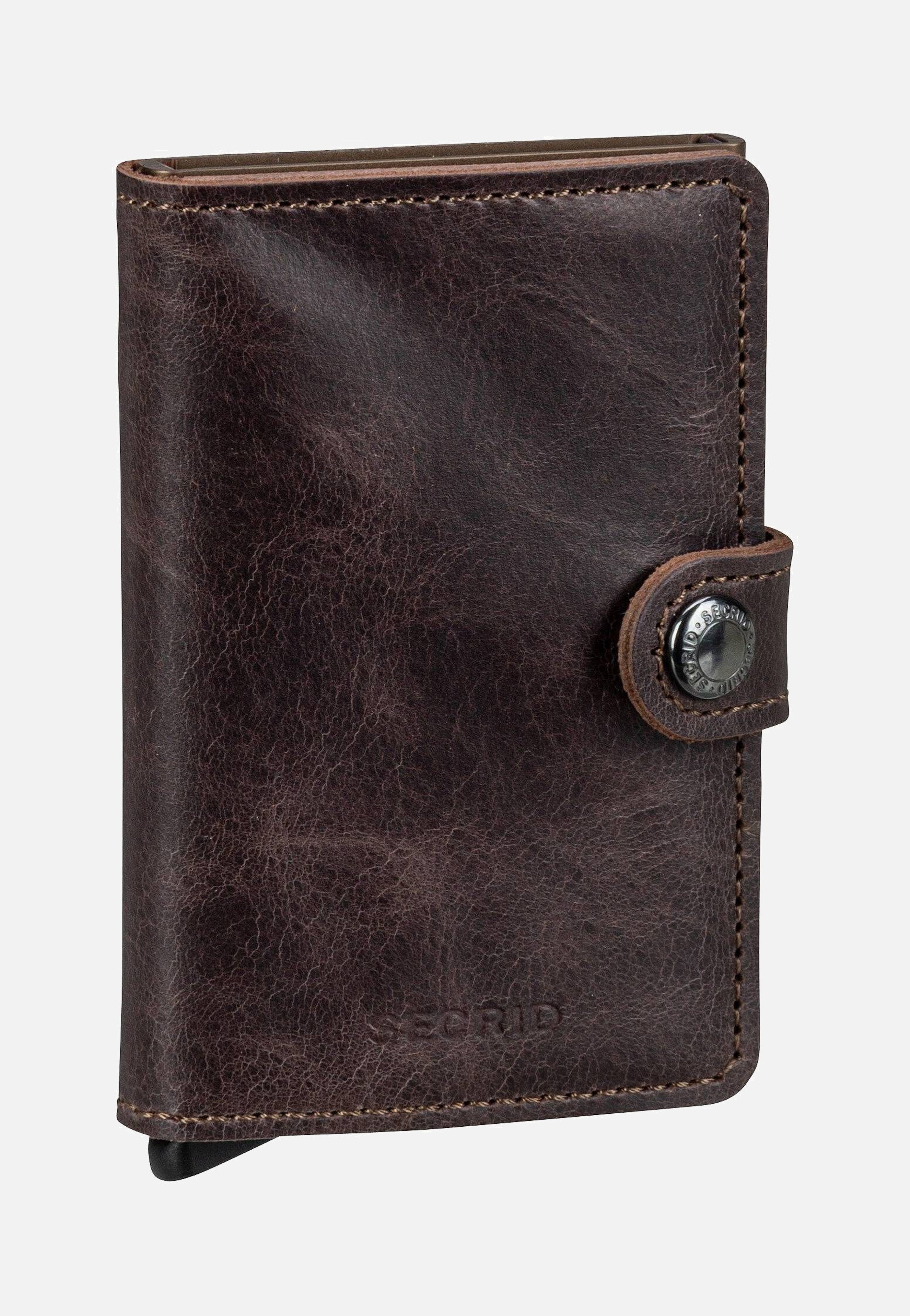 Secrid Miniwallet Vintage Chocolate Wallet