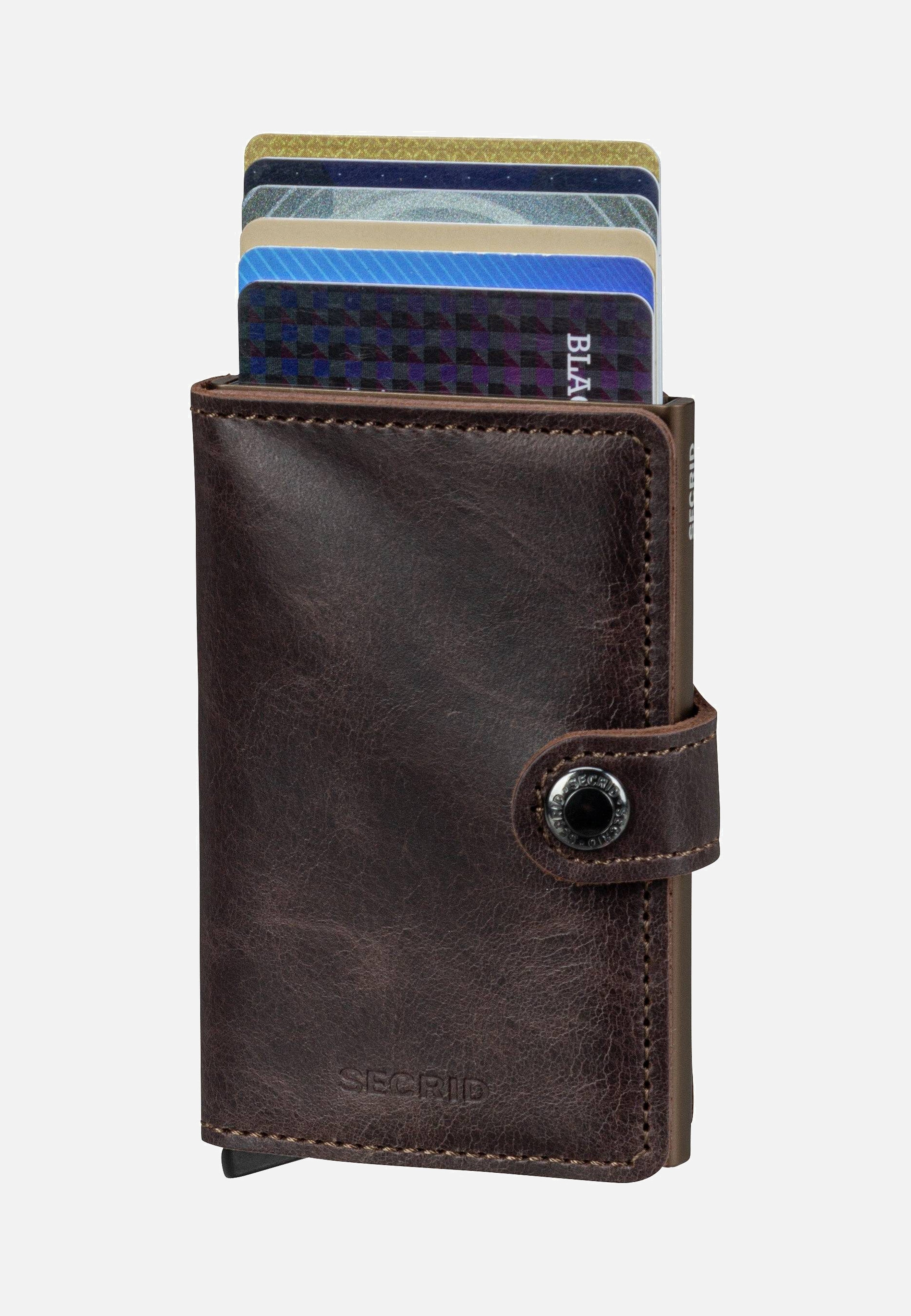 Secrid Miniwallet Vintage Chocolate Wallet