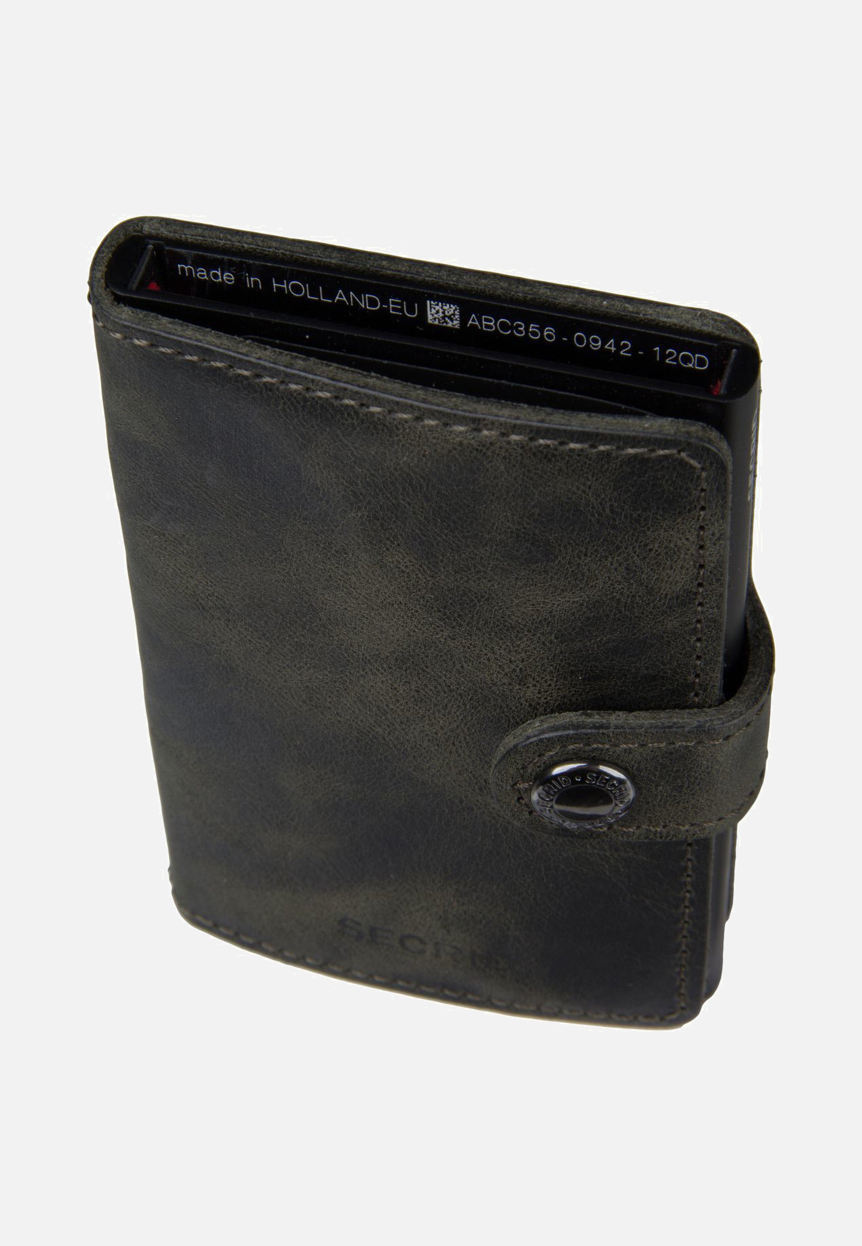 Secrid Miniwallet Vintage Olive-Black Wallet