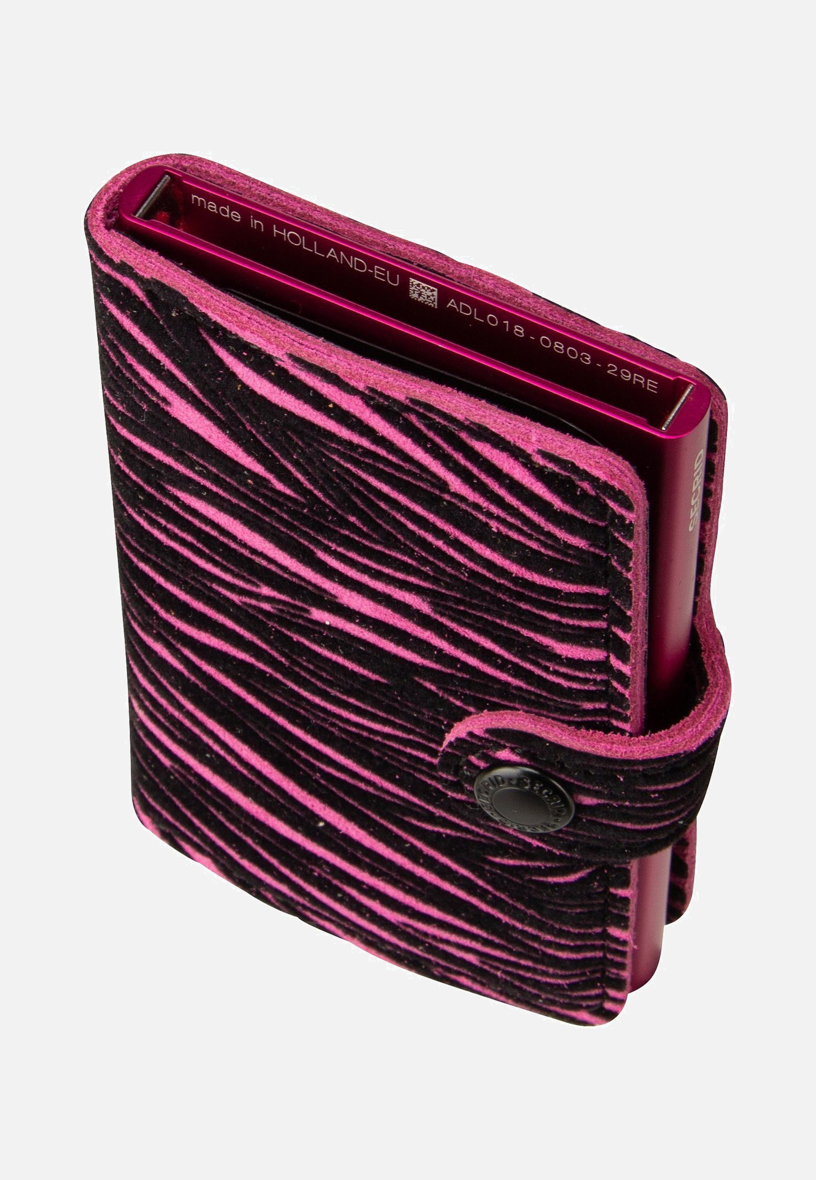 Secrid - Miniwallet Zebra Fuchsia - Wallet | Neutral-Image