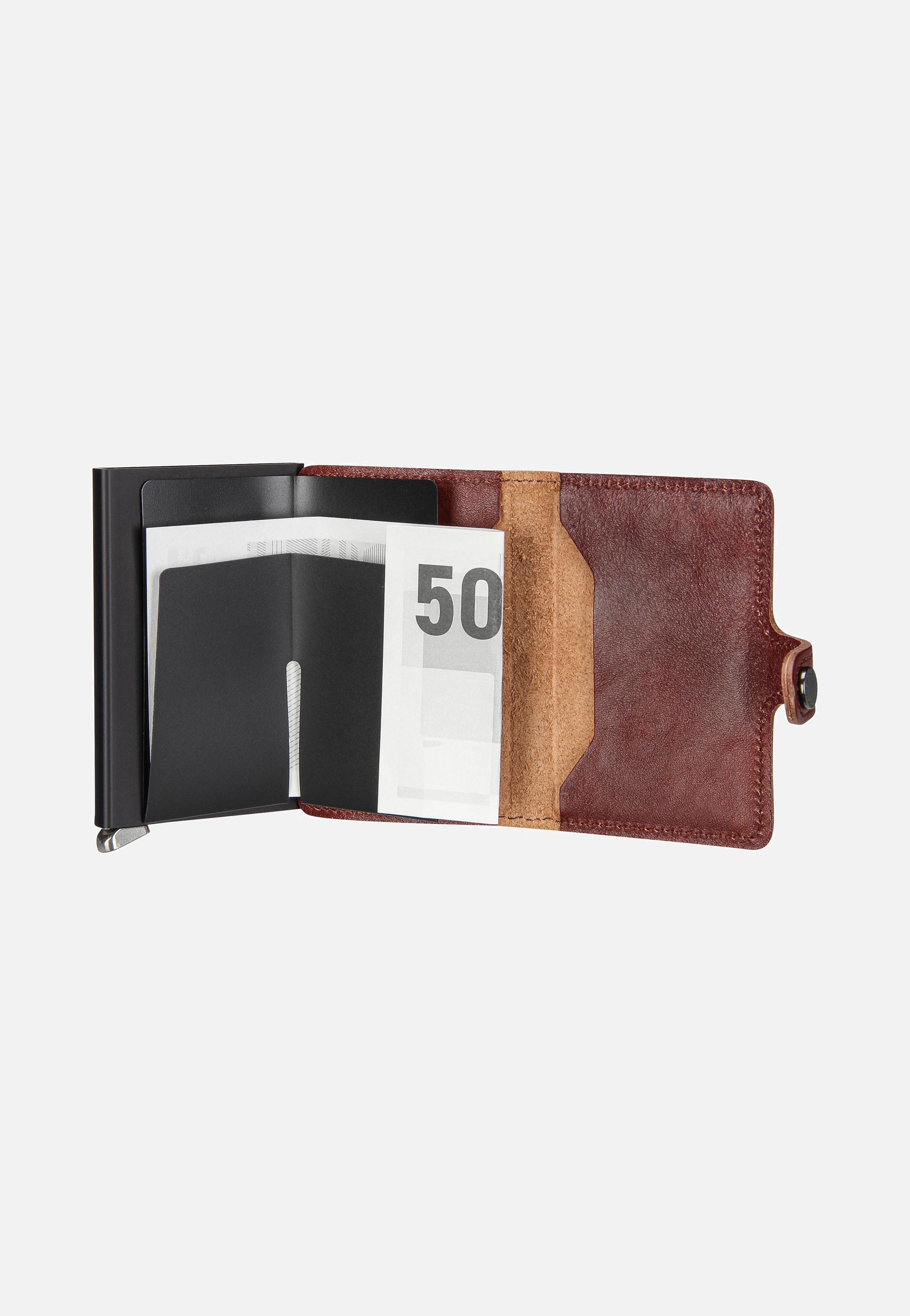 Secrid - Premium Miniwallet Basco Brown - Wallet | Neutral-Image