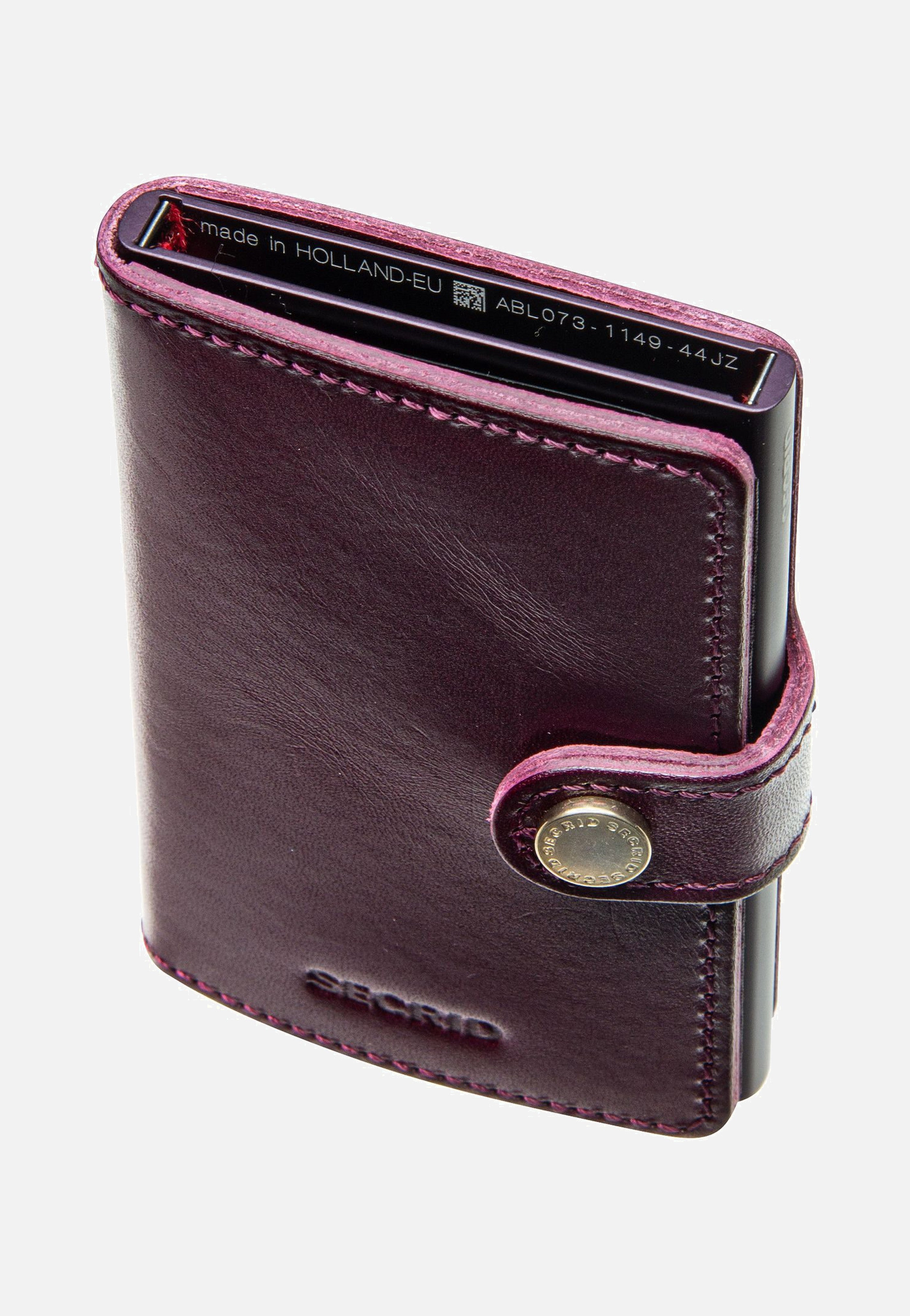 Secrid - Premium Miniwallet Dusk Bordeaux - Wallet | Neutral-Image