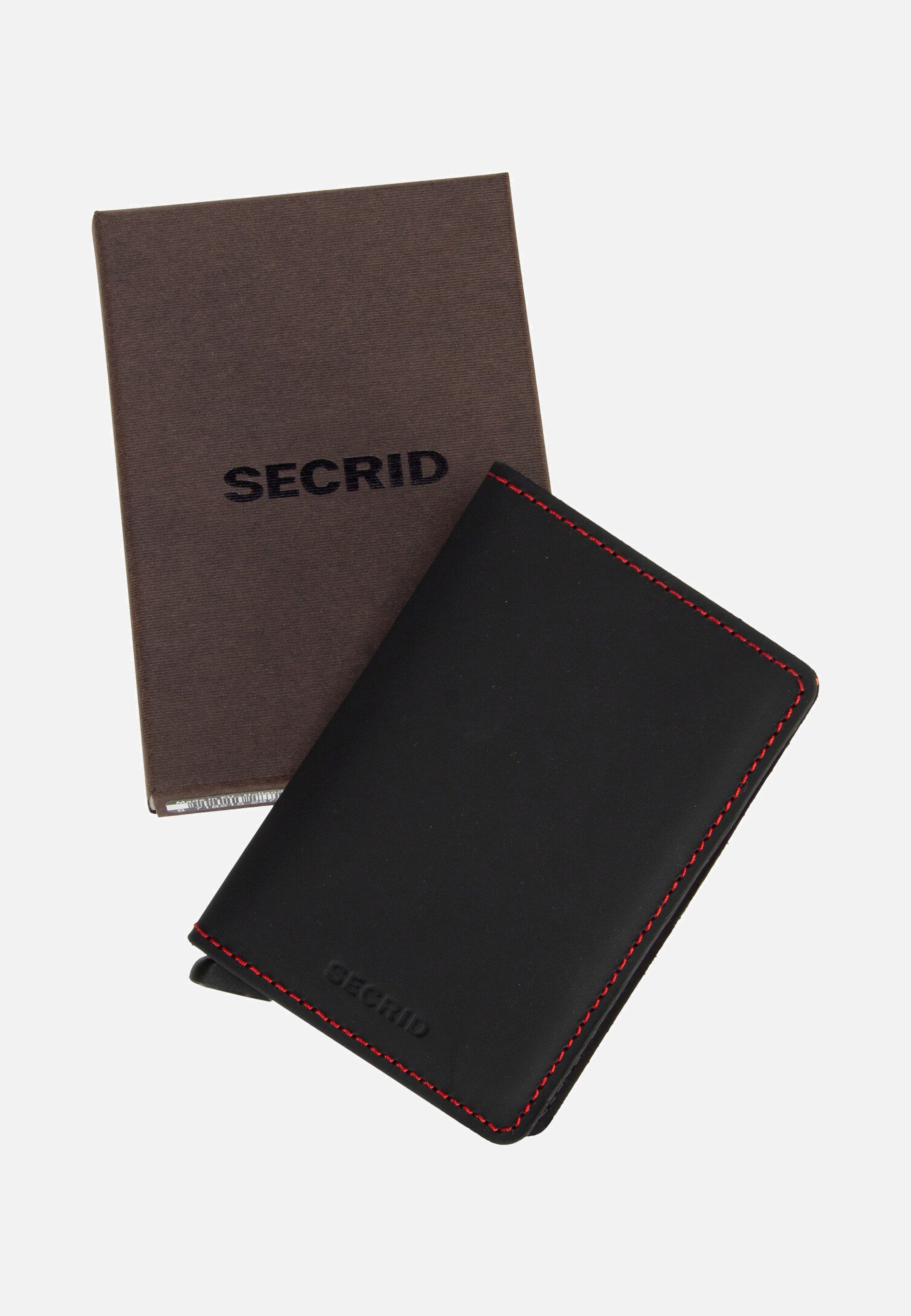 Secrid - Slimwallet Matte Black & Red - Wallet | Neutral-Image