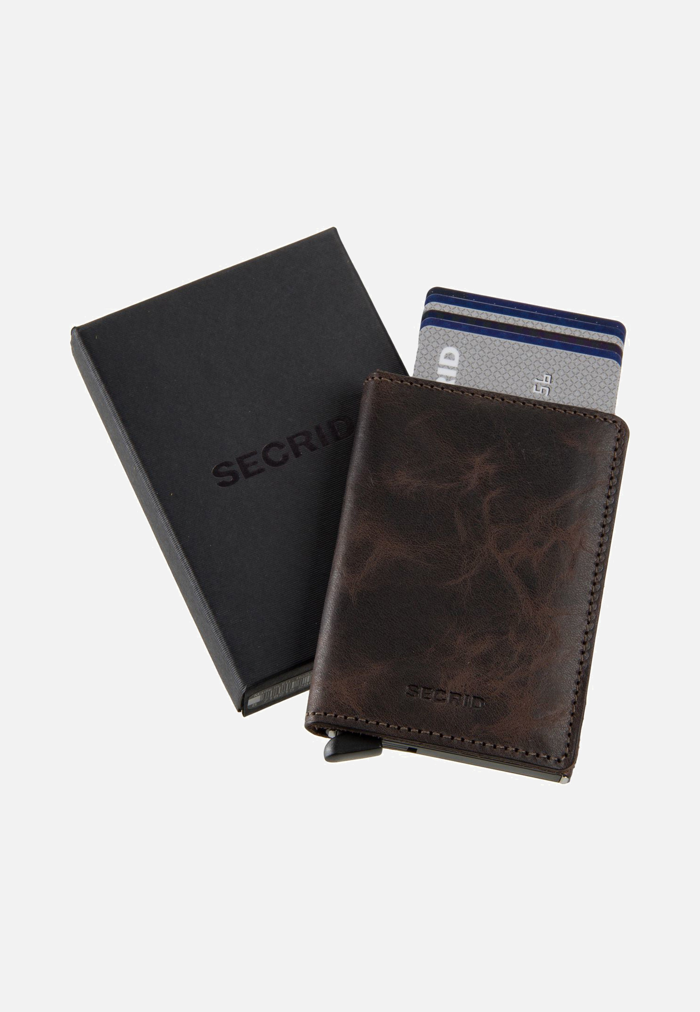 Secrid Slimwallet Vintage Chocolate Wallet