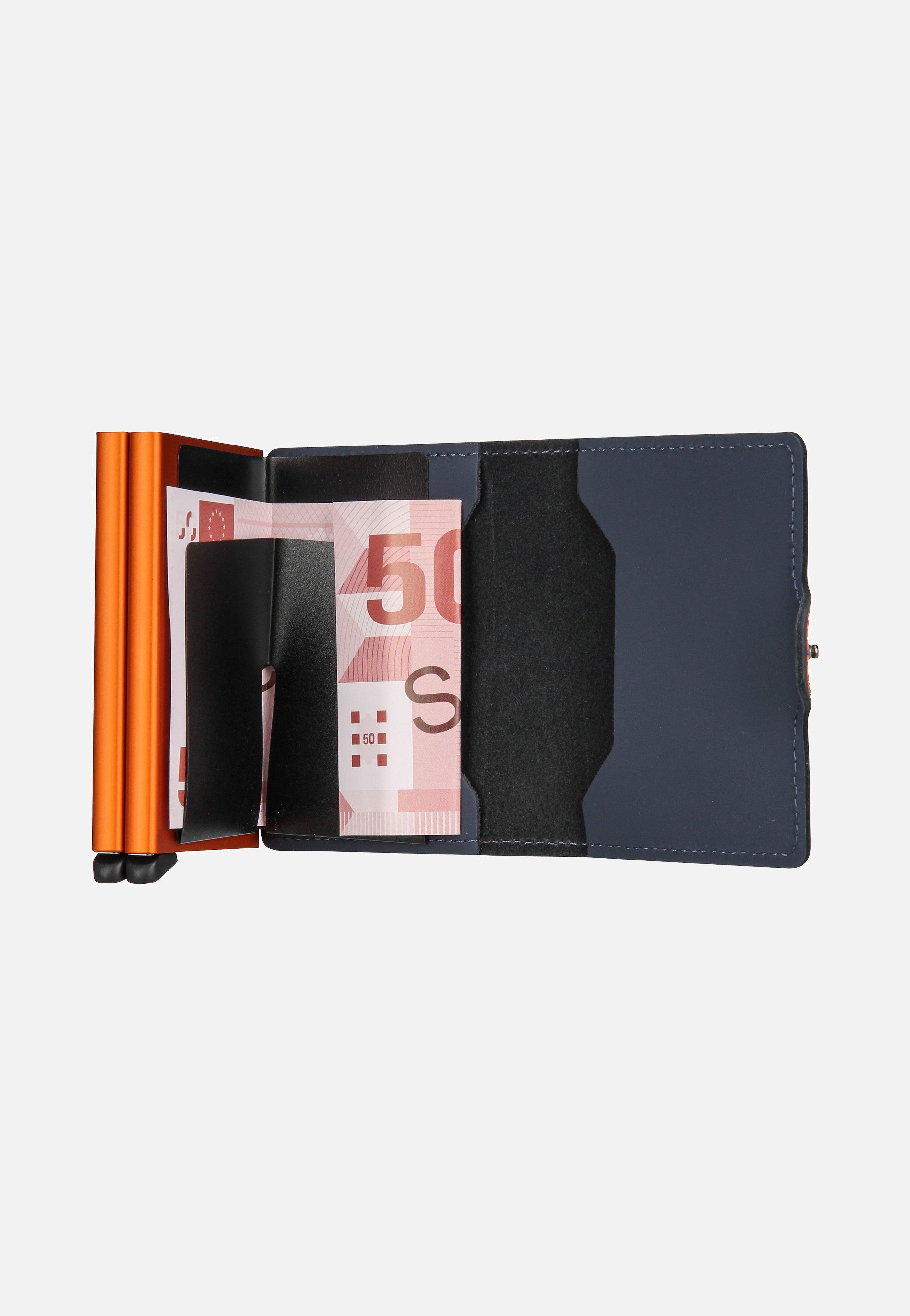 Secrid - Twinwallet Matte Night Blue-Orange - Wallet | Neutral-Image