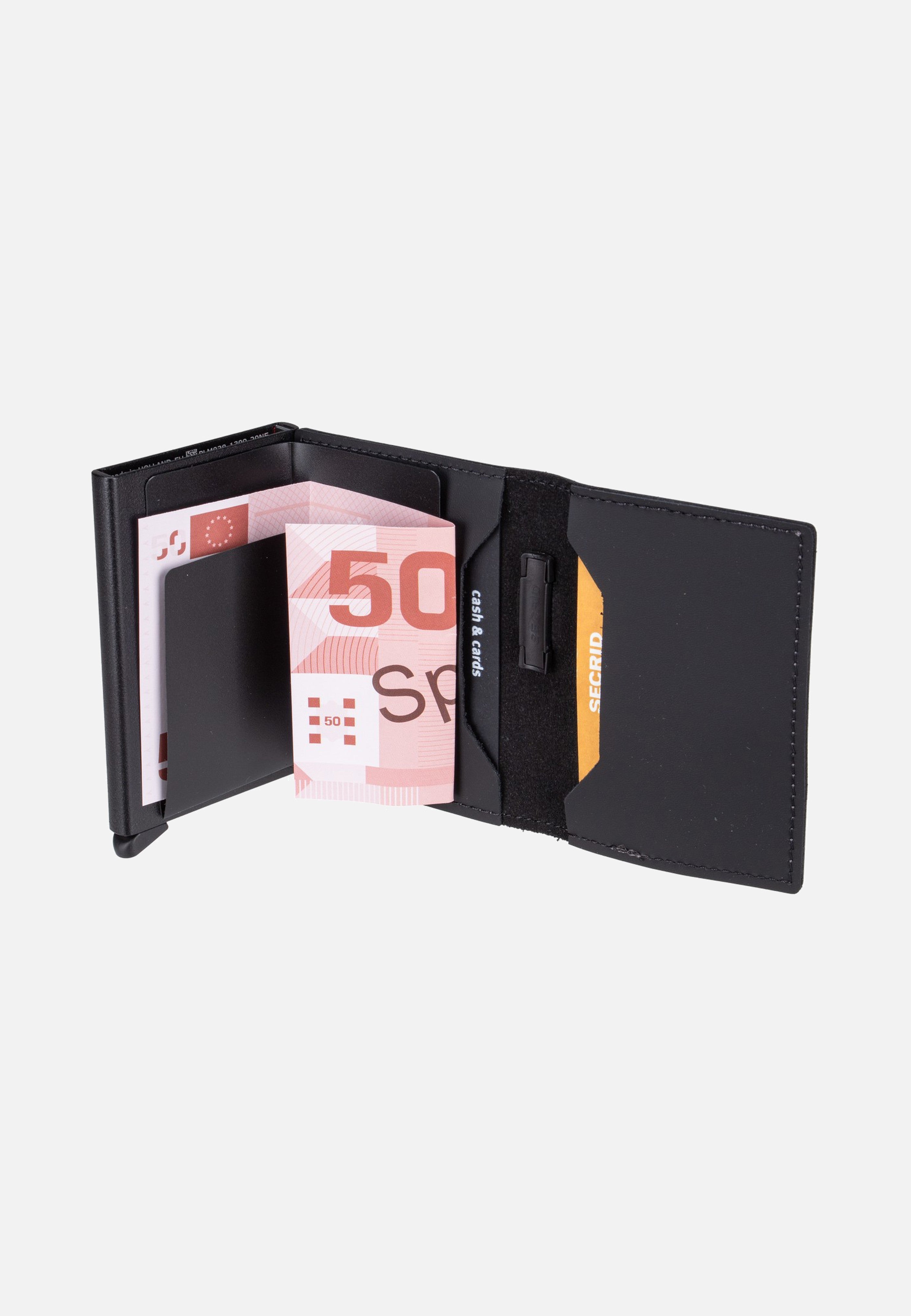 Secrid Bandwallet Matte Black-Black Wallet