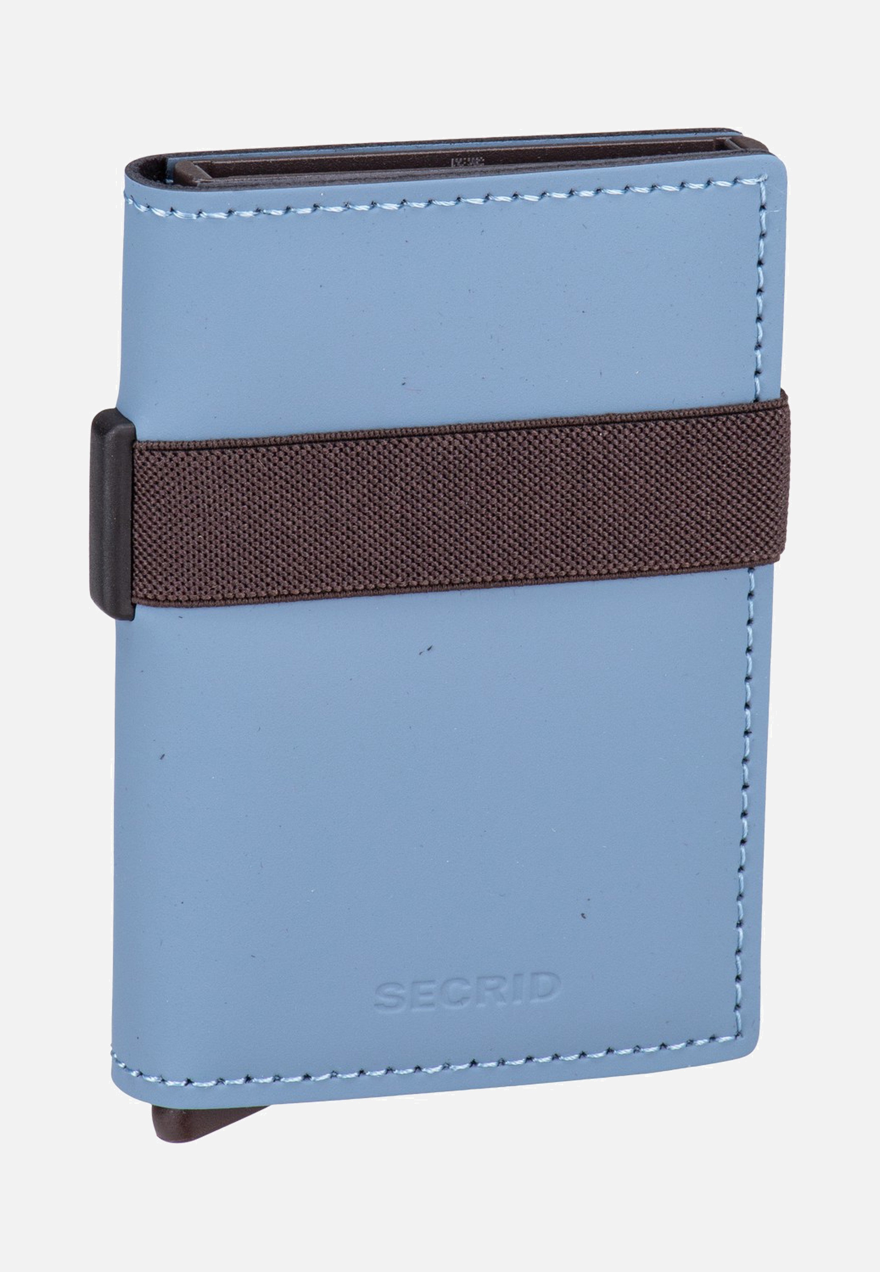Secrid Bandwallet Matte Steel Blue-Brown Wallet
