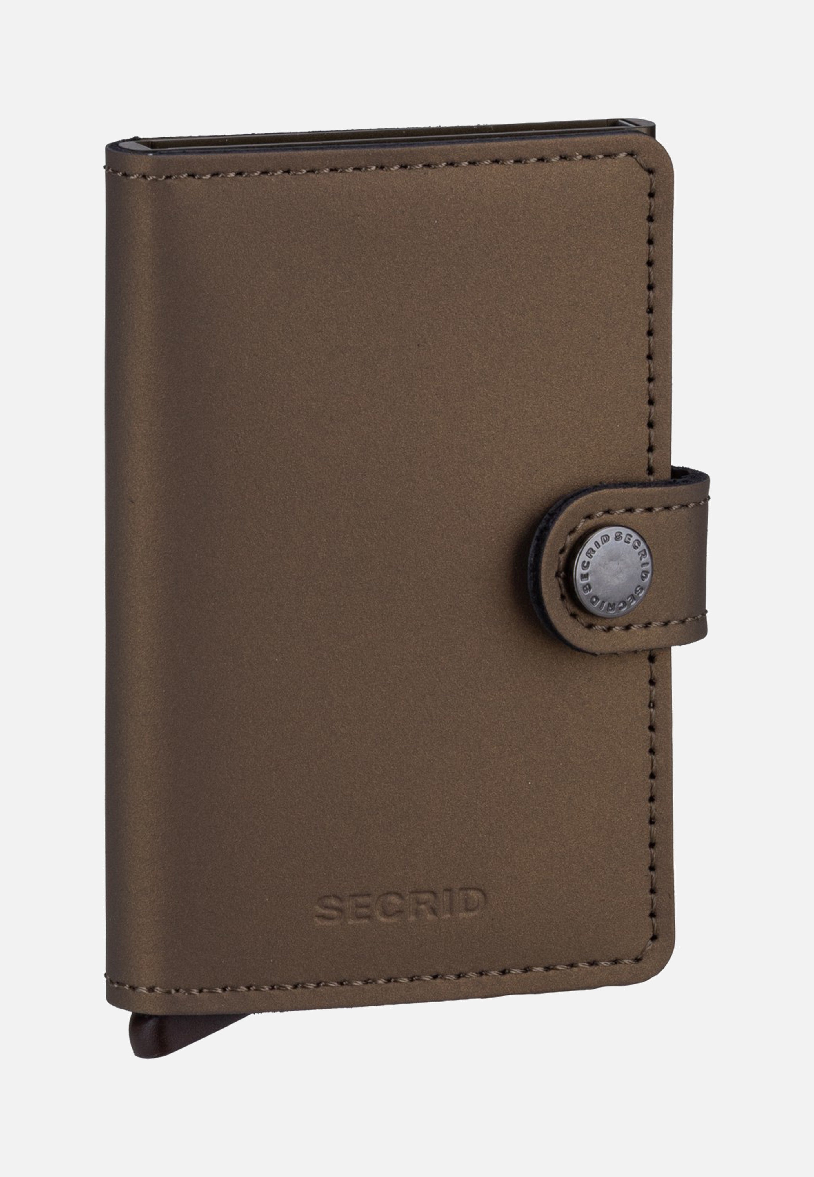 Secrid Miniwallet Matte Satin Bronze Wallet