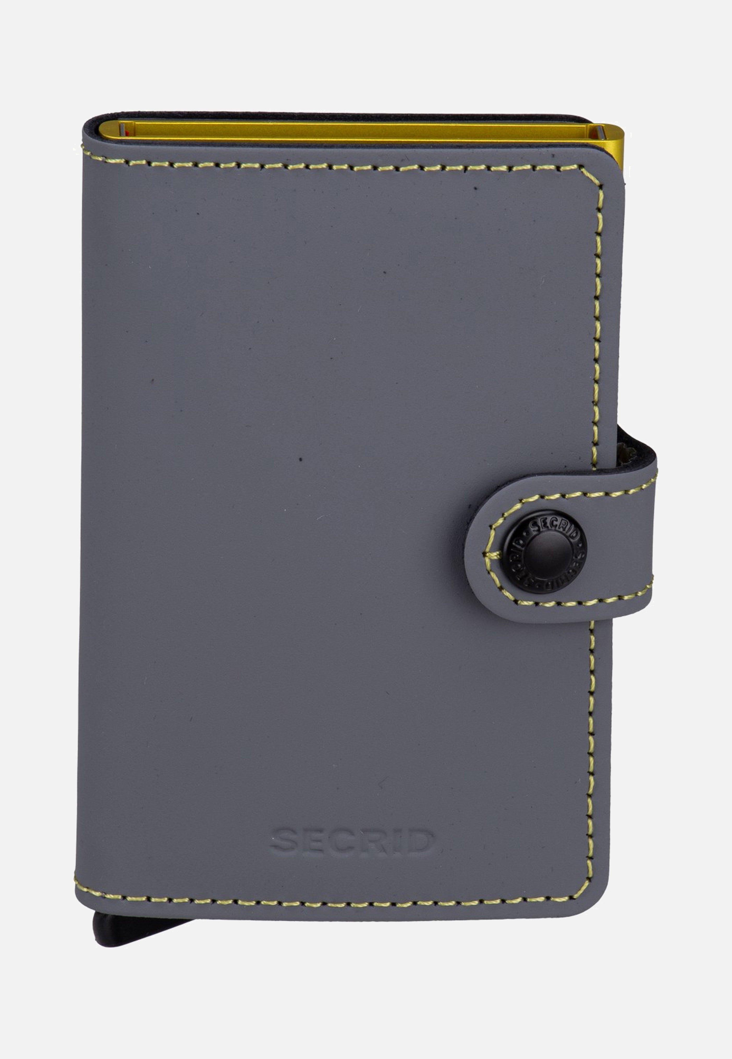 Secrid - Miniwallet Matte Grey-Lime - Wallet | Neutral-Image