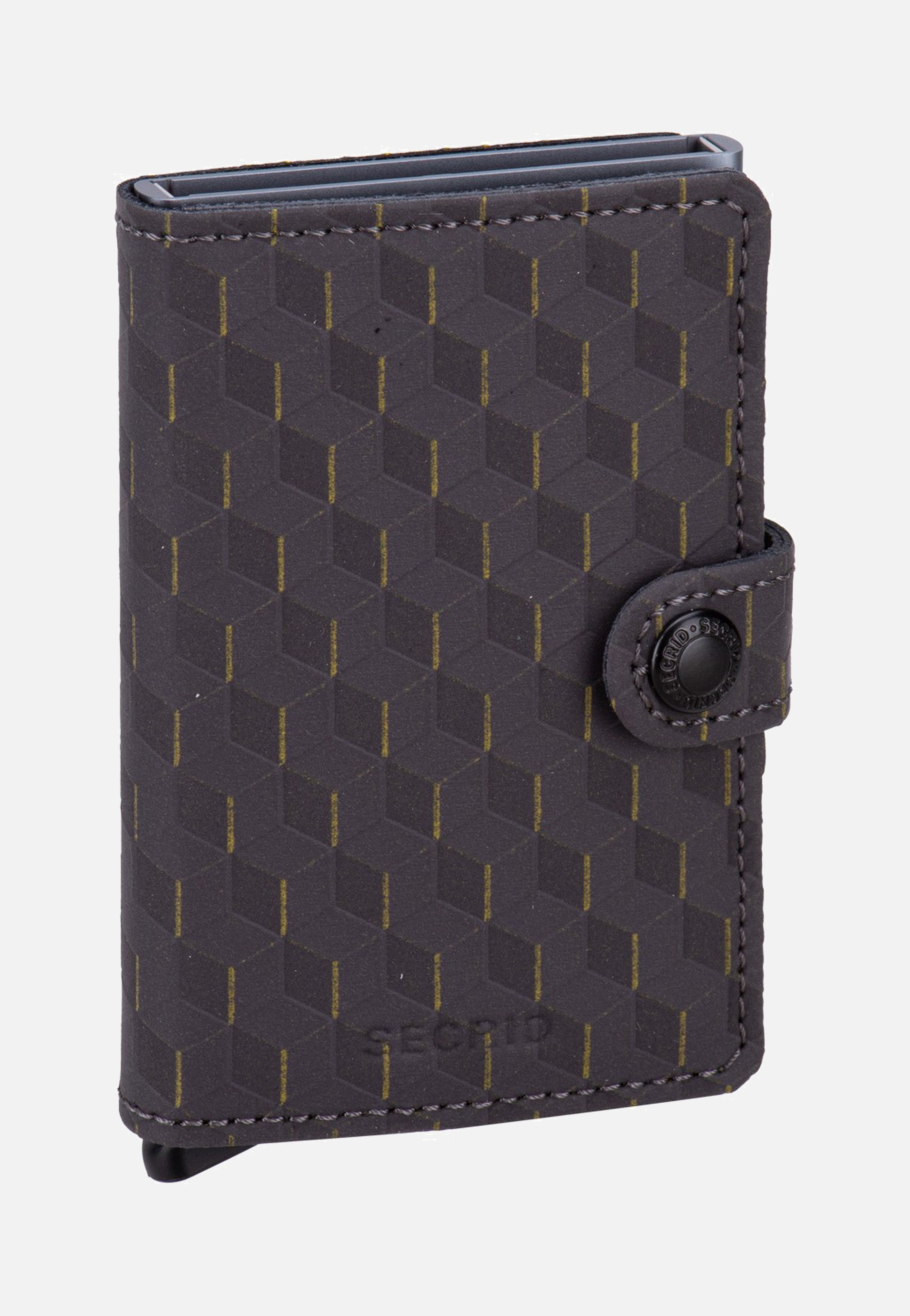 Secrid Miniwallet Optical Grey-Yellow Wallet