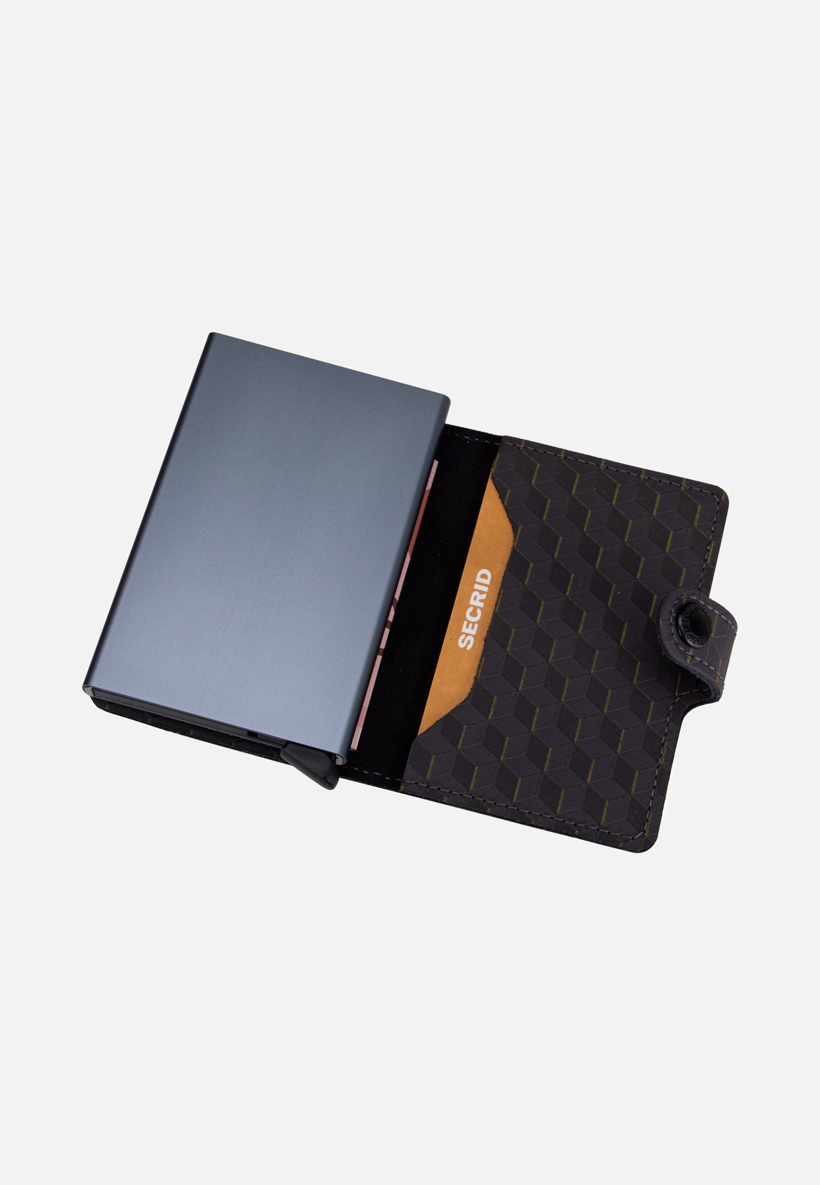 Secrid Miniwallet Optical Grey-Yellow Wallet