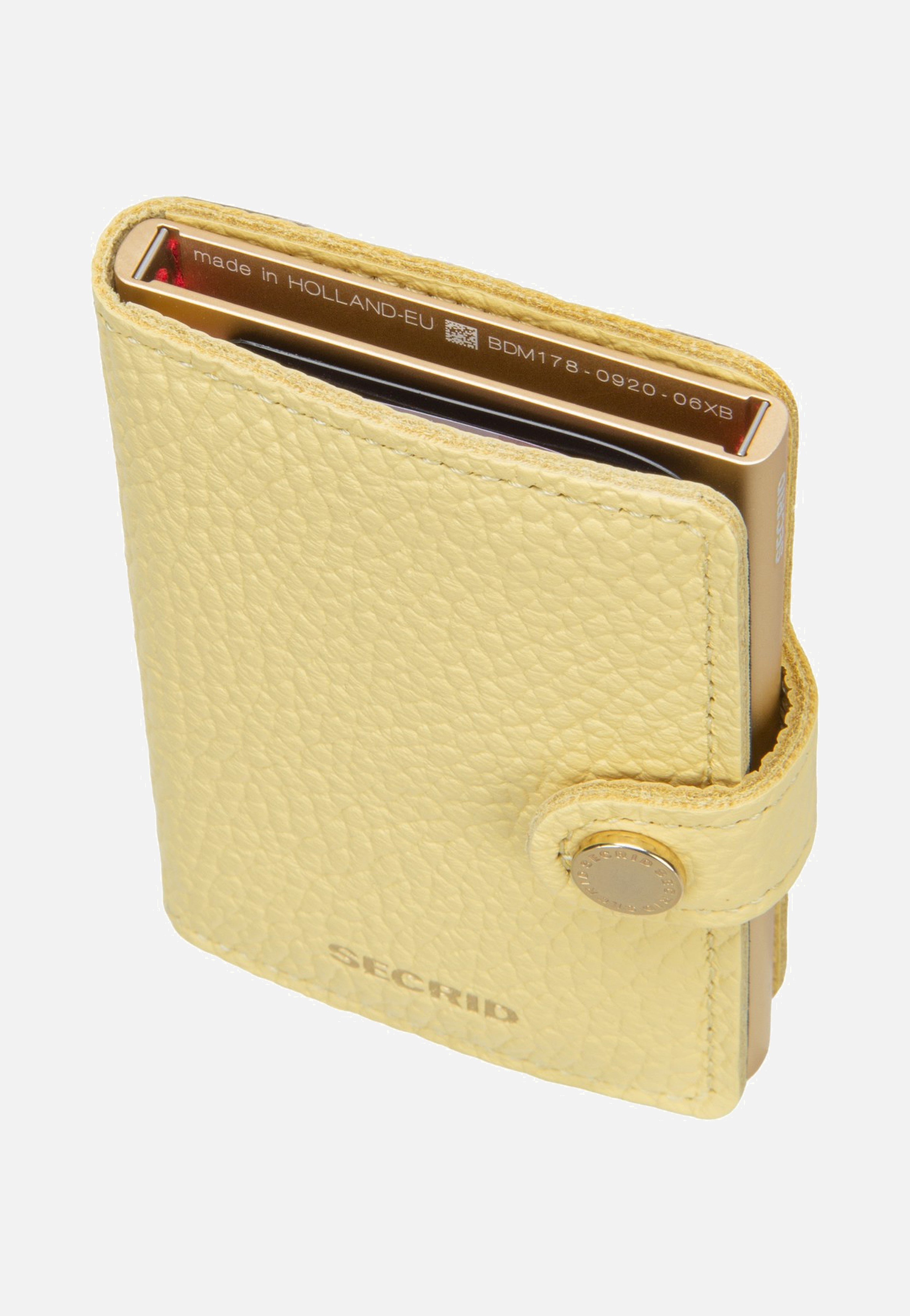 Secrid Miniwallet Pebble Butter Yellow Wallet