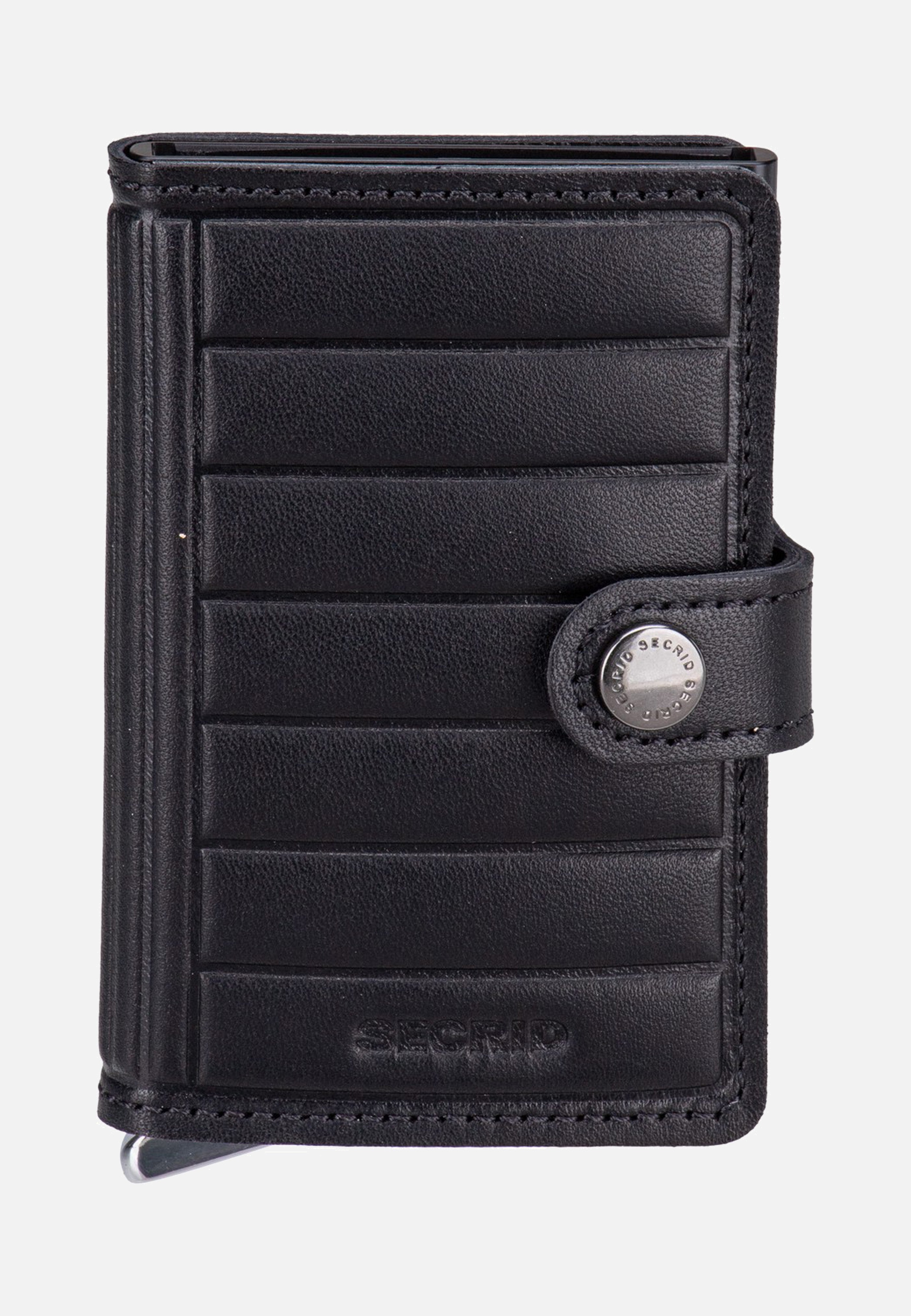 Secrid - Premium Miniwallet+ Emboss Lin Black - Wallet | Neutral-Image