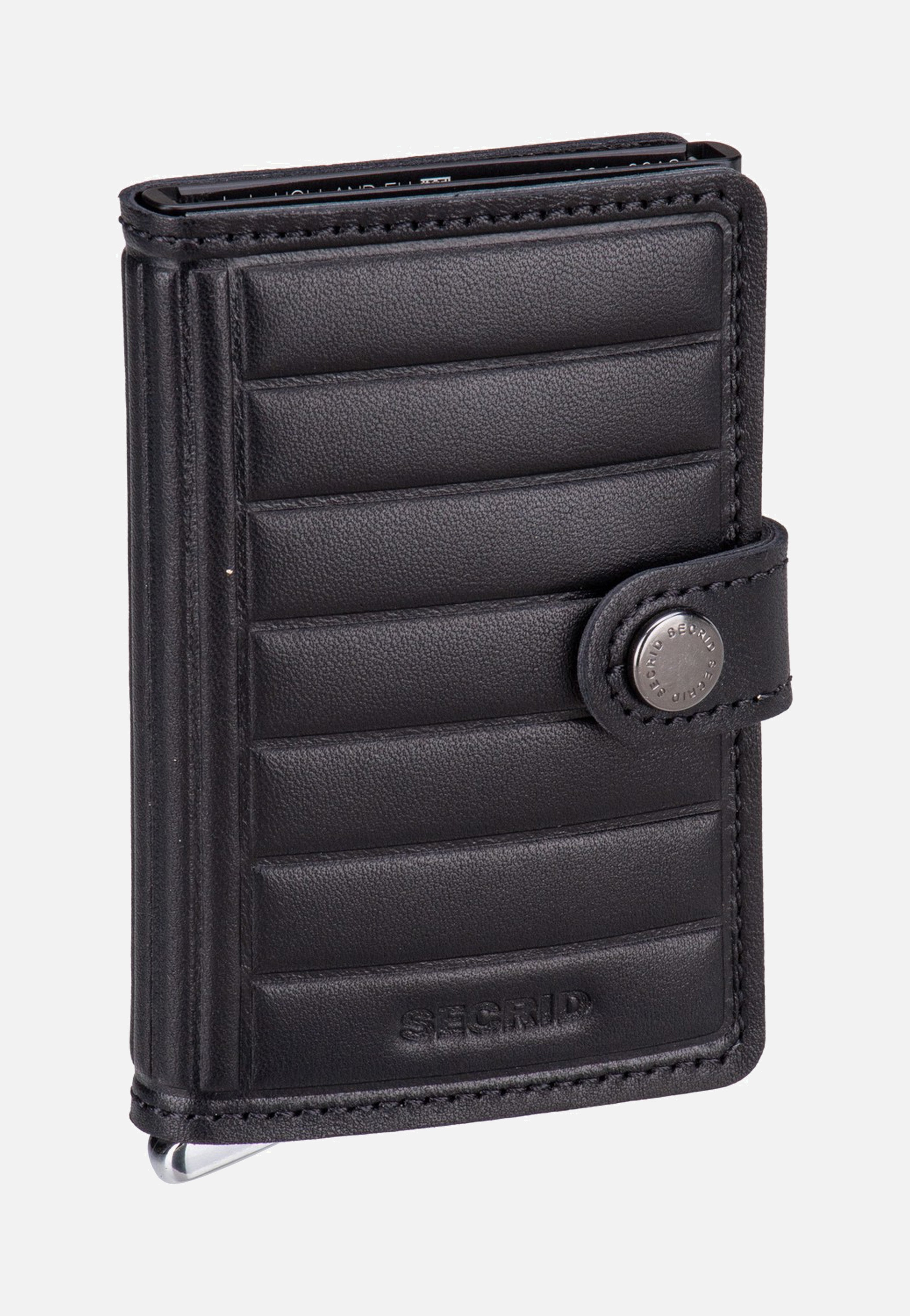 Secrid - Premium Miniwallet+ Emboss Lin Black - Wallet | Neutral-Image