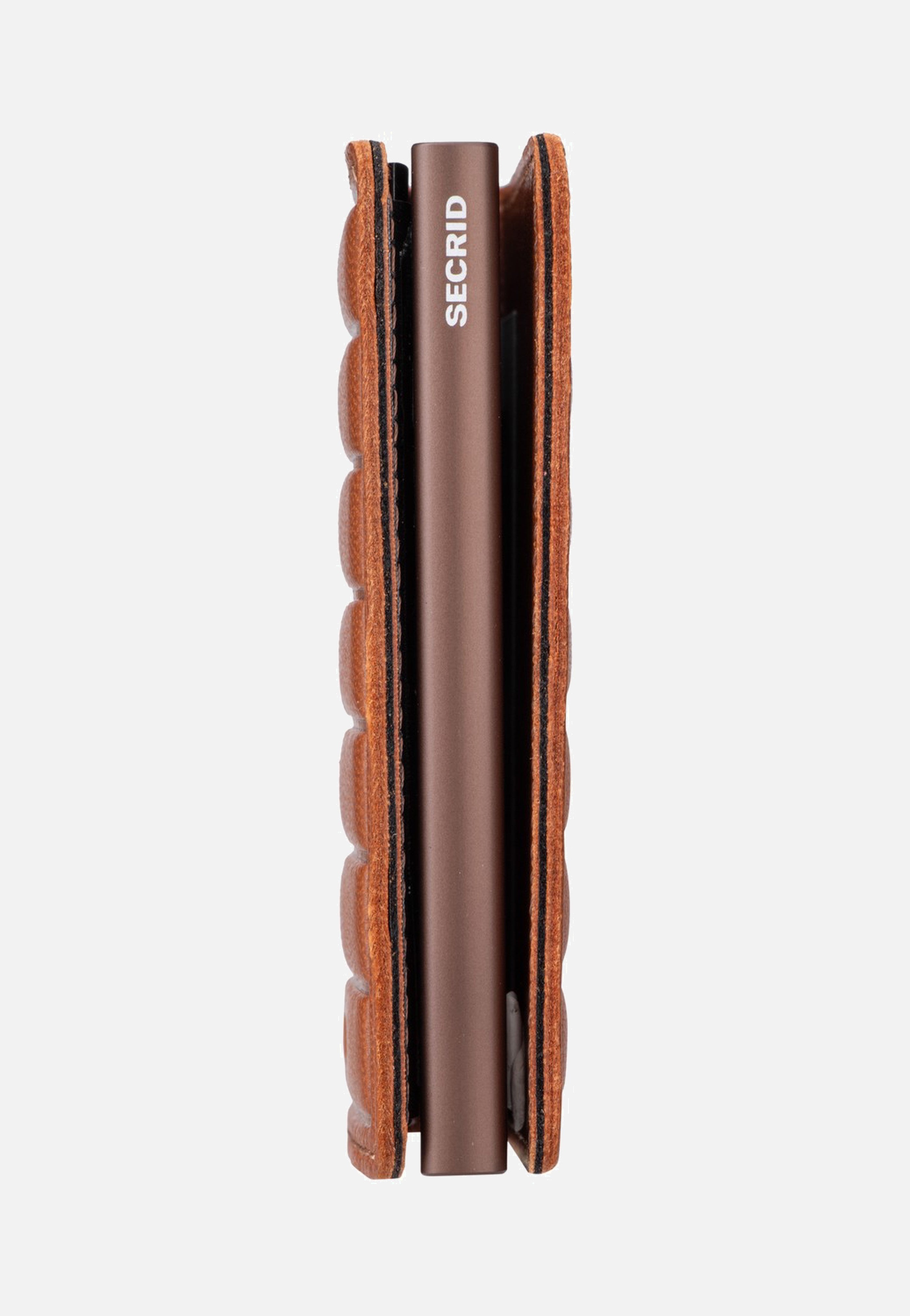 Secrid Slimwallet Emboss Lines Cognac+ Wallet