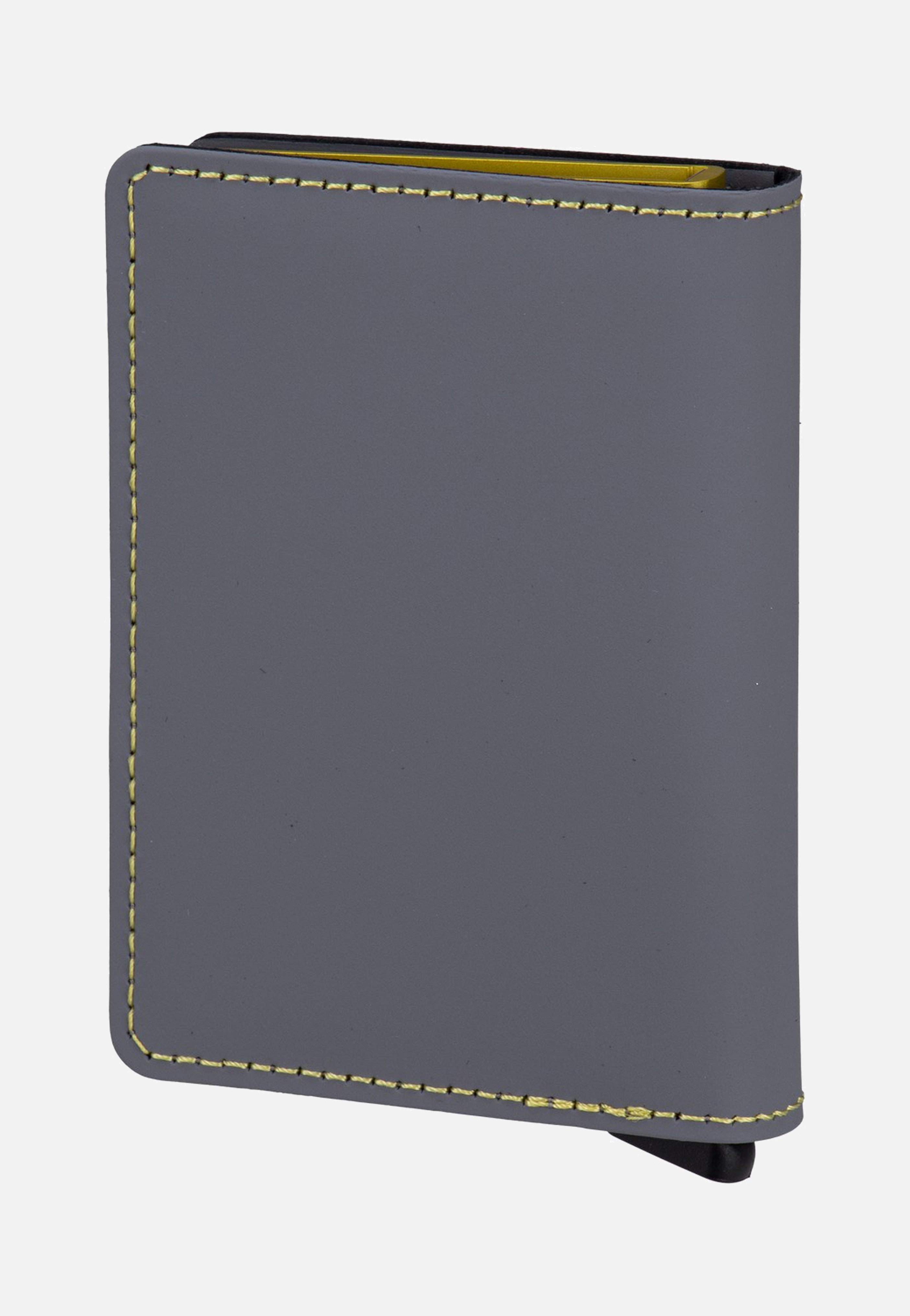 Secrid - Slimwallet Matte Grey-Lime - Wallets small | Neutral-Image