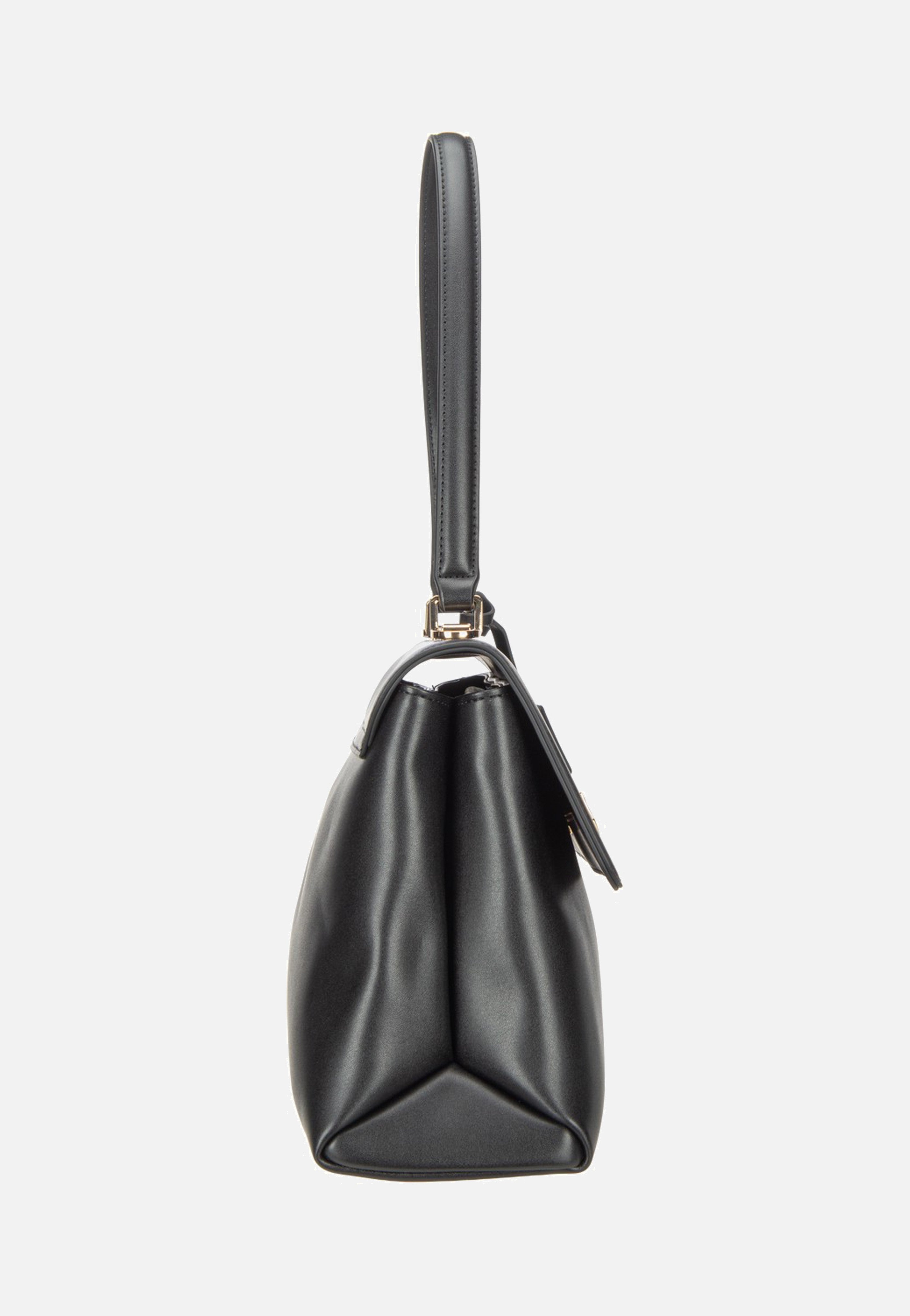 Seidenfelt Lilla Edet Office Black Handle Bag