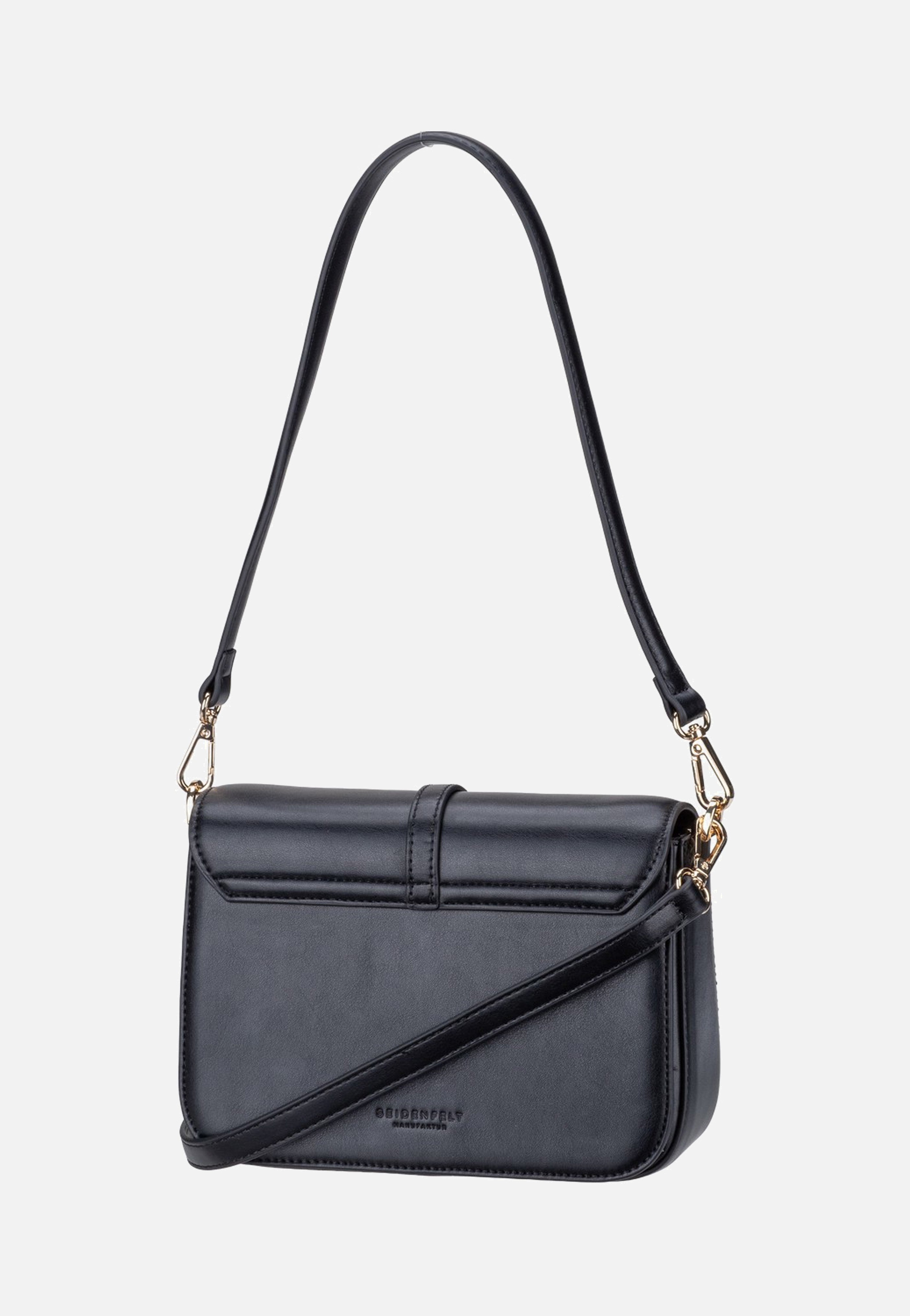 Seidenfelt Loviisa Small Crossbody Black Shoulder Bag