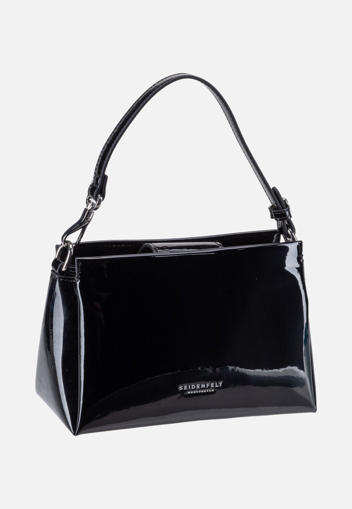 Seidenfelt Mariehamn Patent Black Borsa da sera