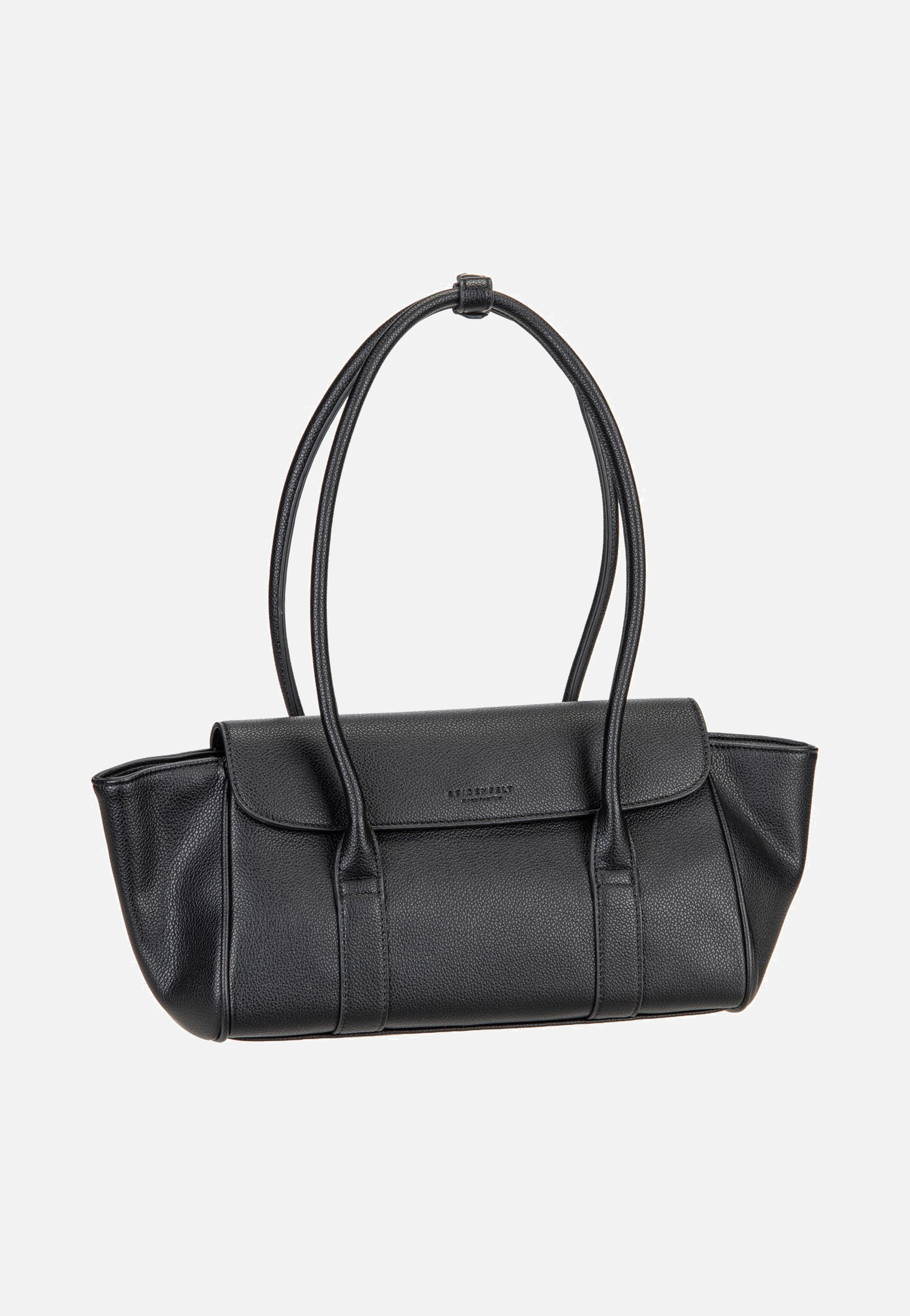 Seidenfelt Nelma East West Shoulderbag Black Handle Bag