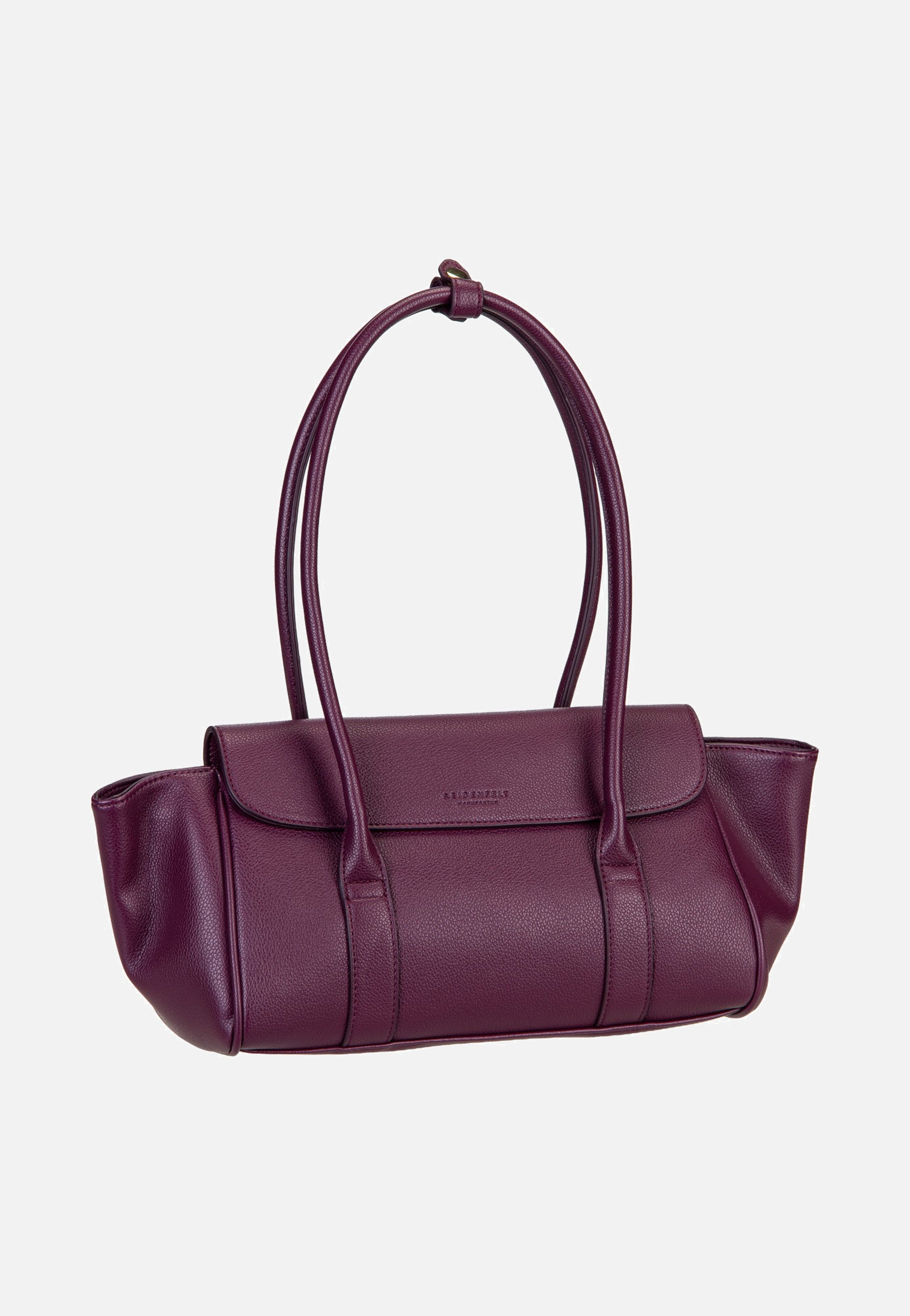 Seidenfelt Nelma East West Shoulderbag Mystery Purple Handle Bag