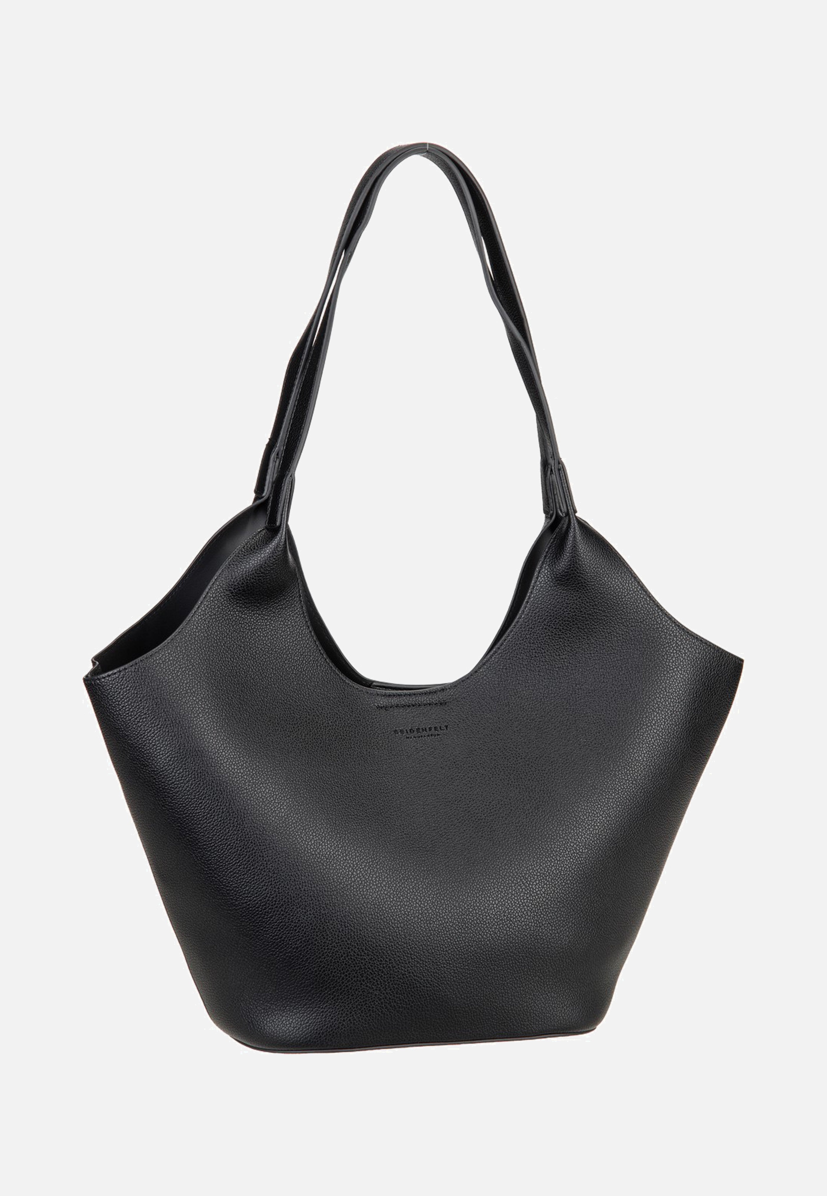 Seidenfelt Nelma Tulip Shopper Black Shopper