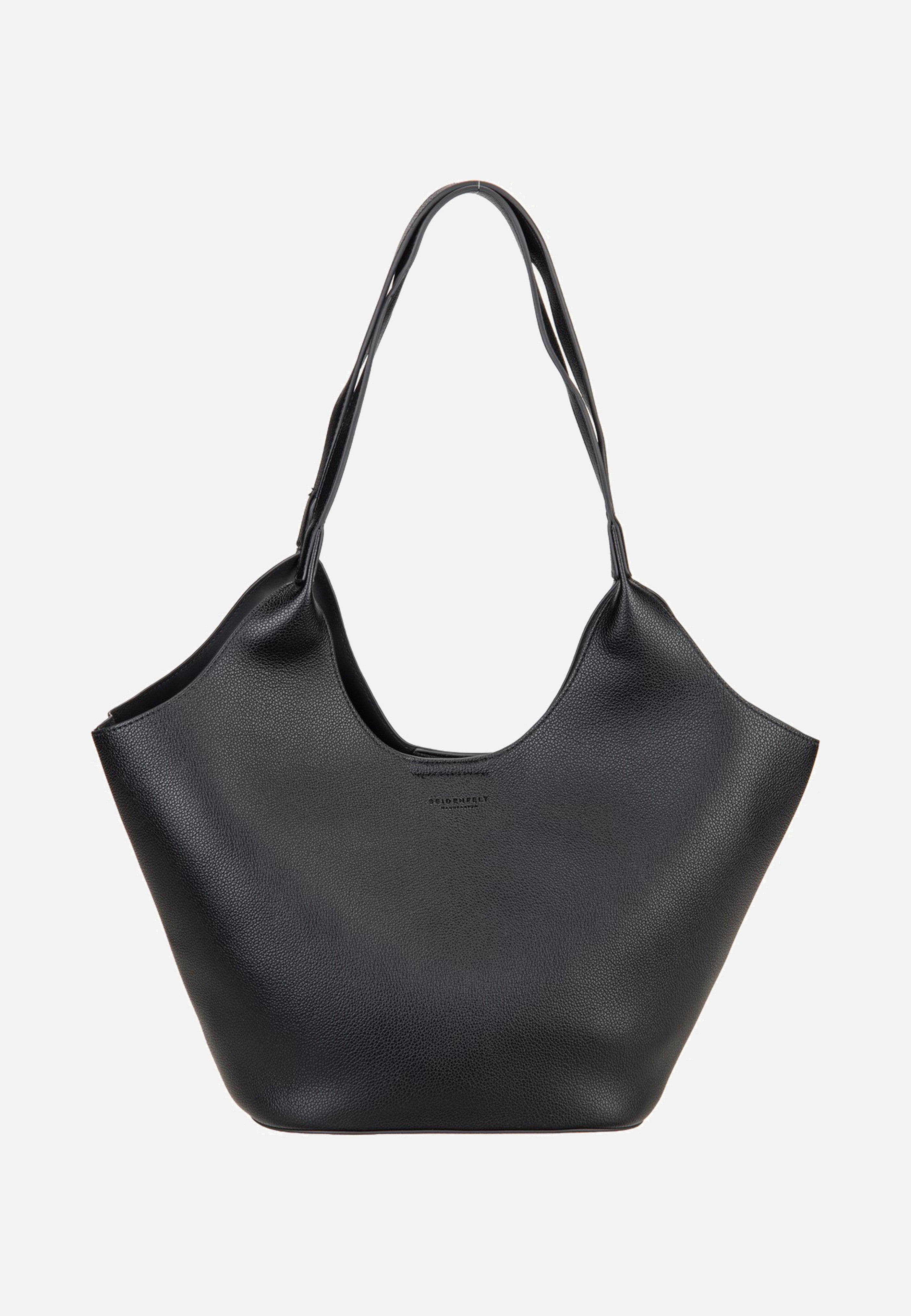 Seidenfelt Nelma Tulip Shopper Black Shopper