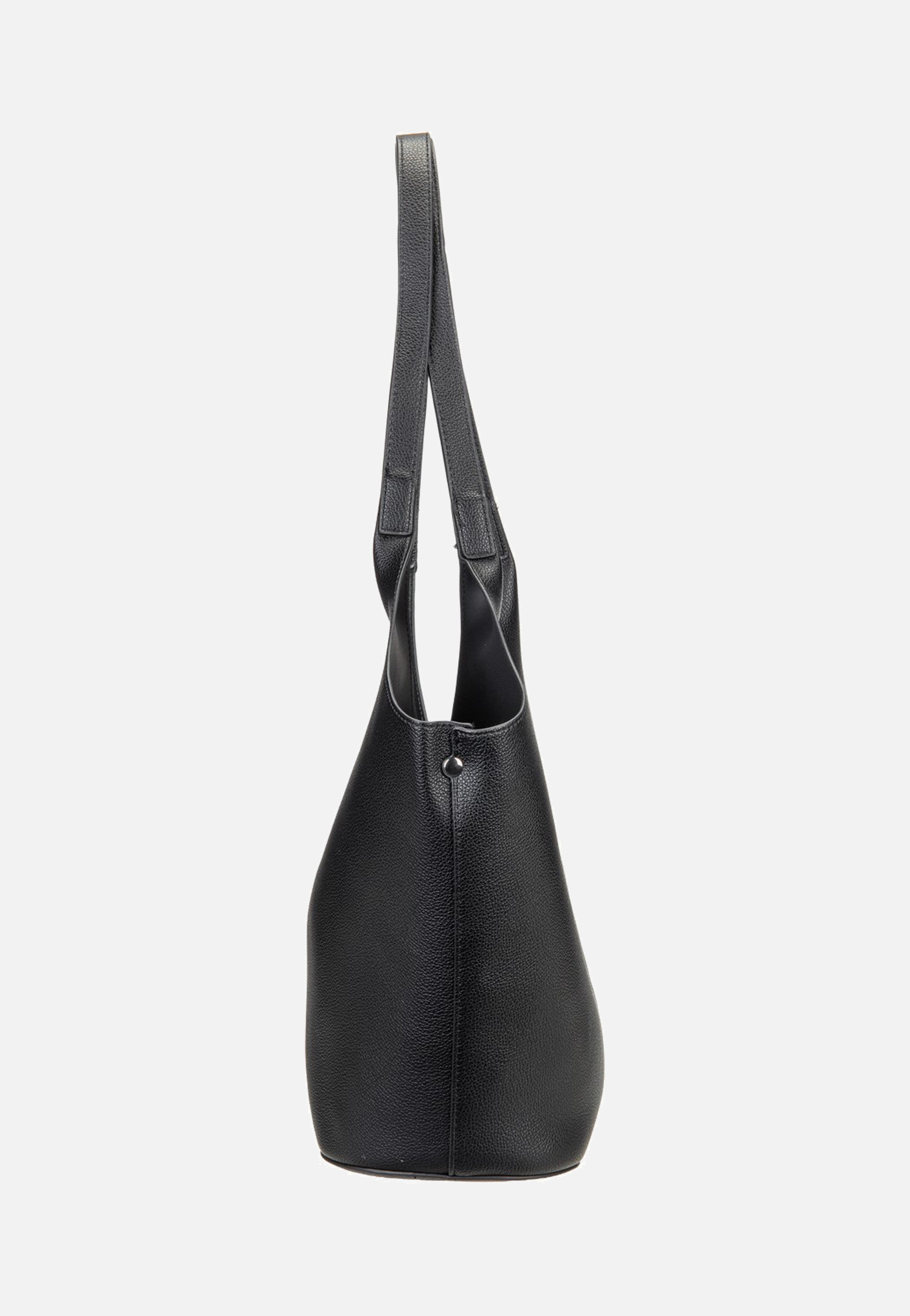 Seidenfelt Nelma Tulip Shopper Black Shopper