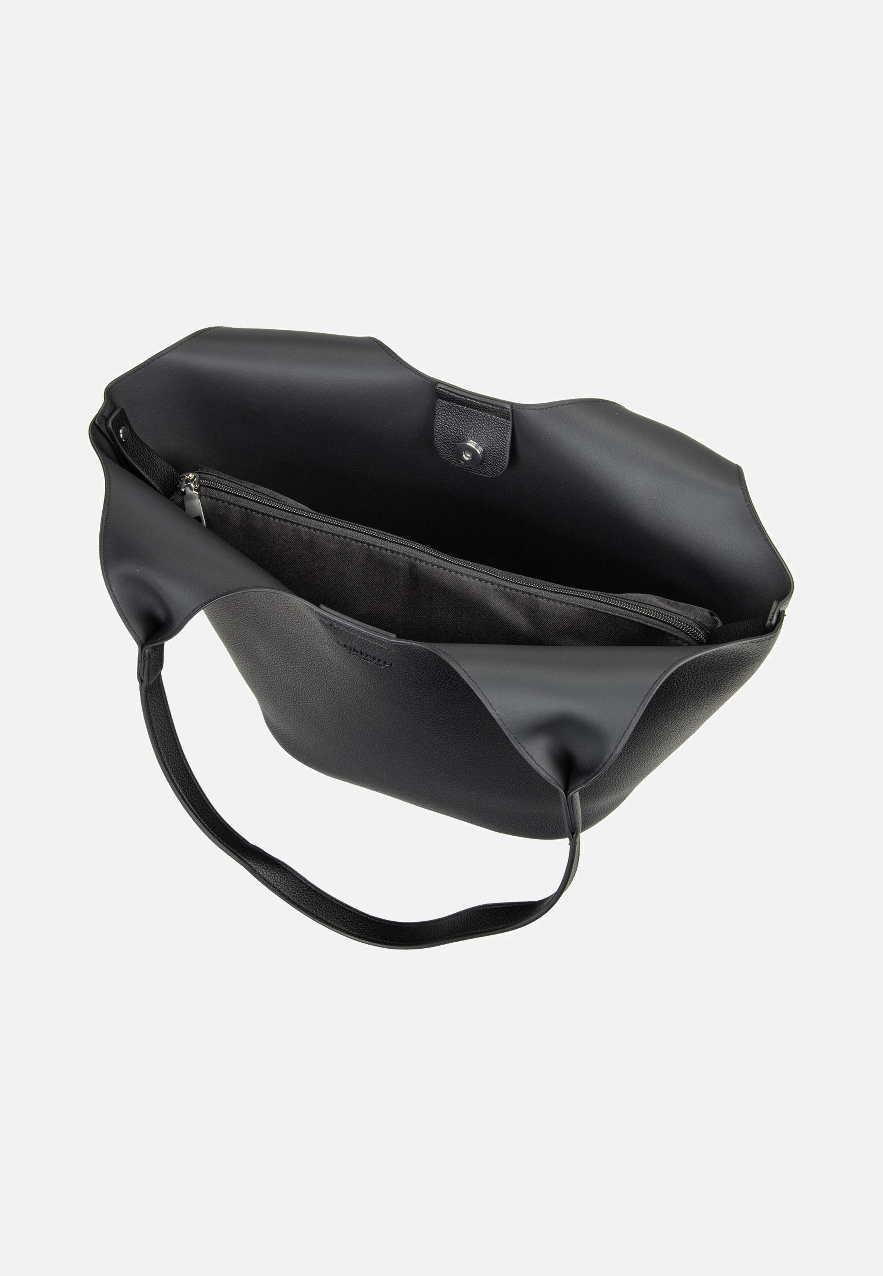 Seidenfelt Nelma Tulip Shopper Black Shopper