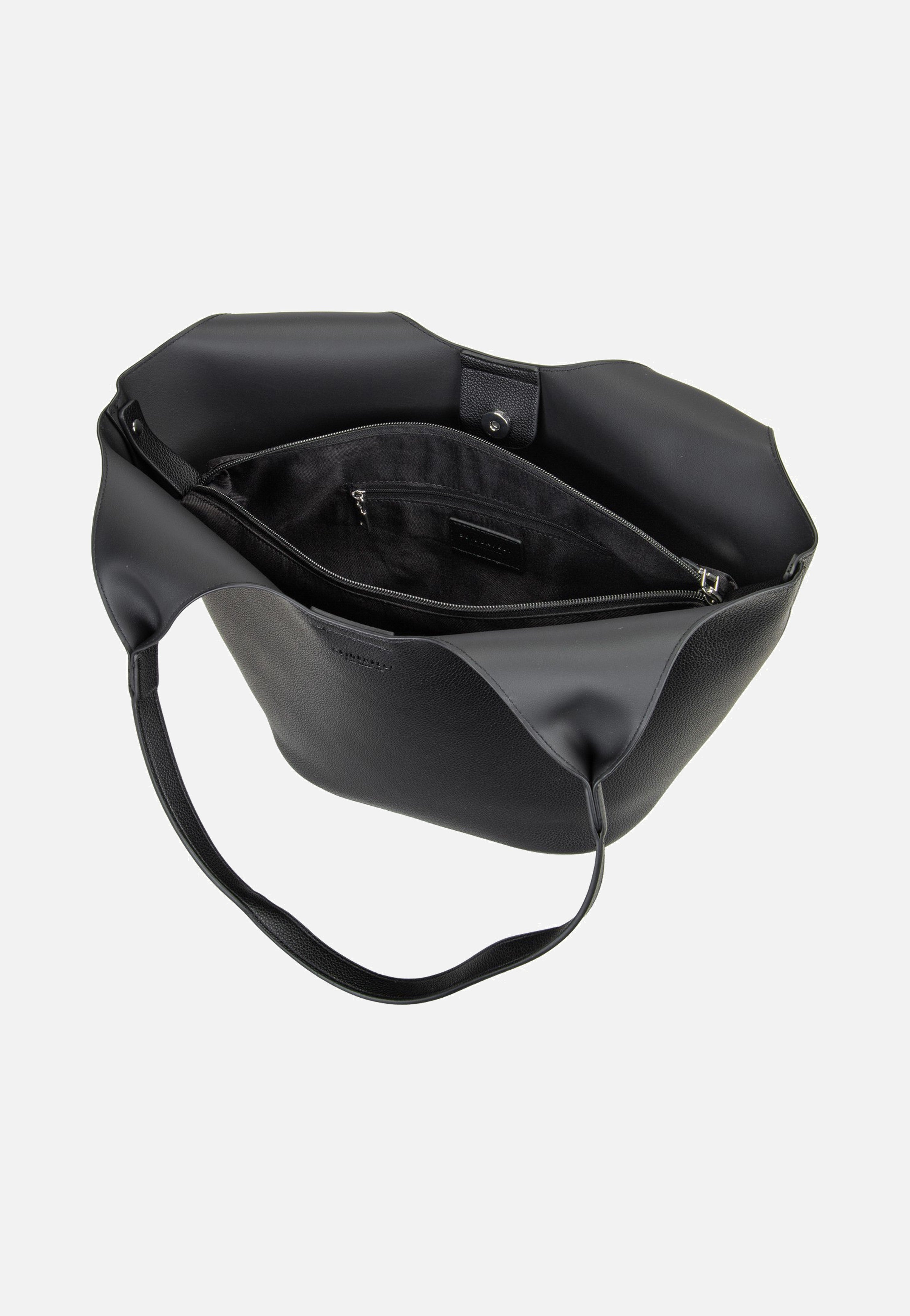 Seidenfelt Nelma Tulip Shopper Black Shopper