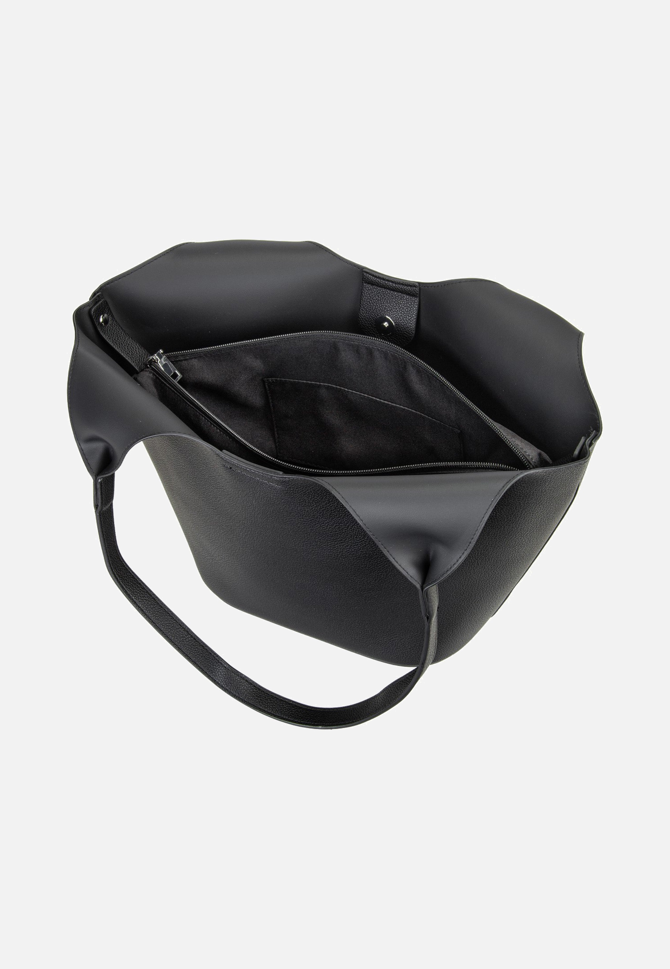 Seidenfelt Nelma Tulip Shopper Black Shopper