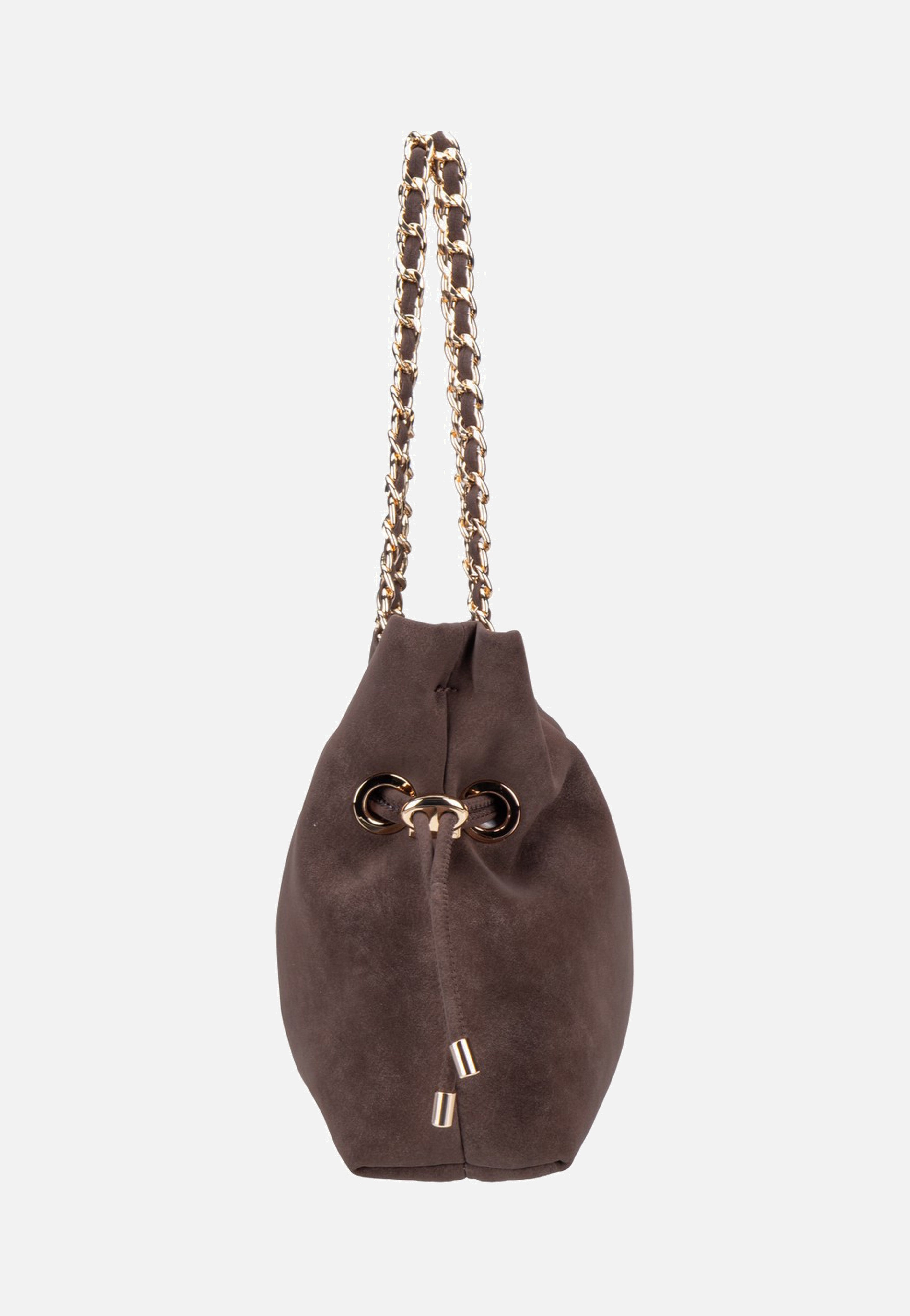 Seidenfelt Rena Handbag Dark Brown Hobo Bag