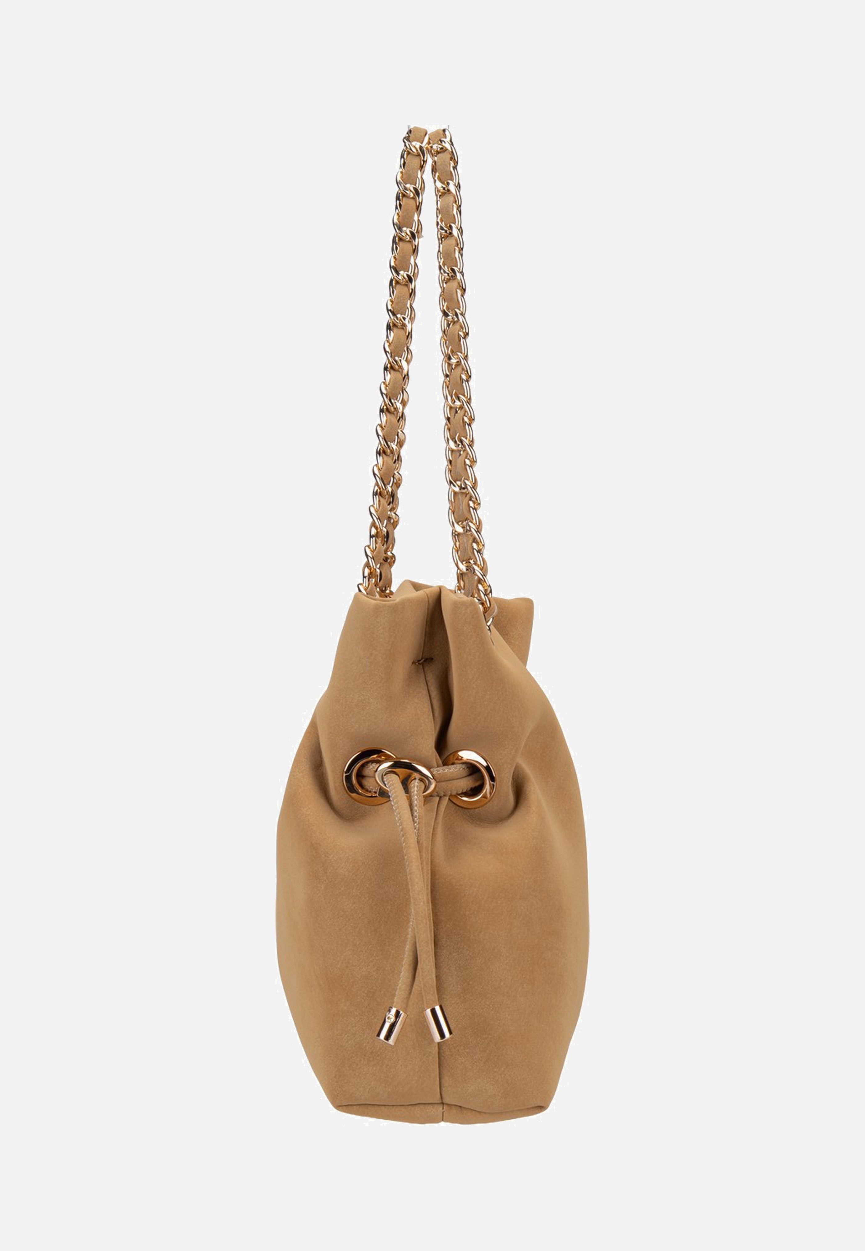 Seidenfelt Rena Handbag Fudgy Caramel Hobo Bag