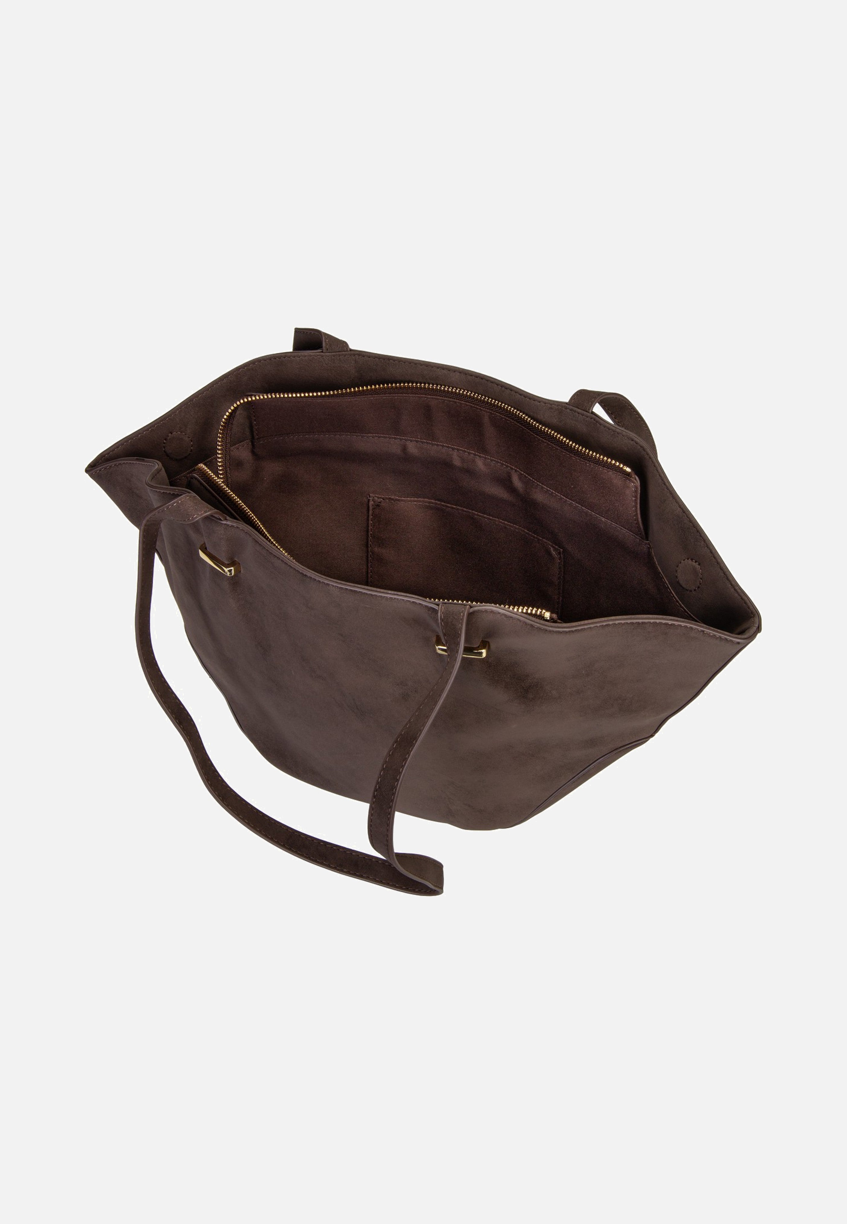 Seidenfelt Rena Shopper Dark Brown Shopper