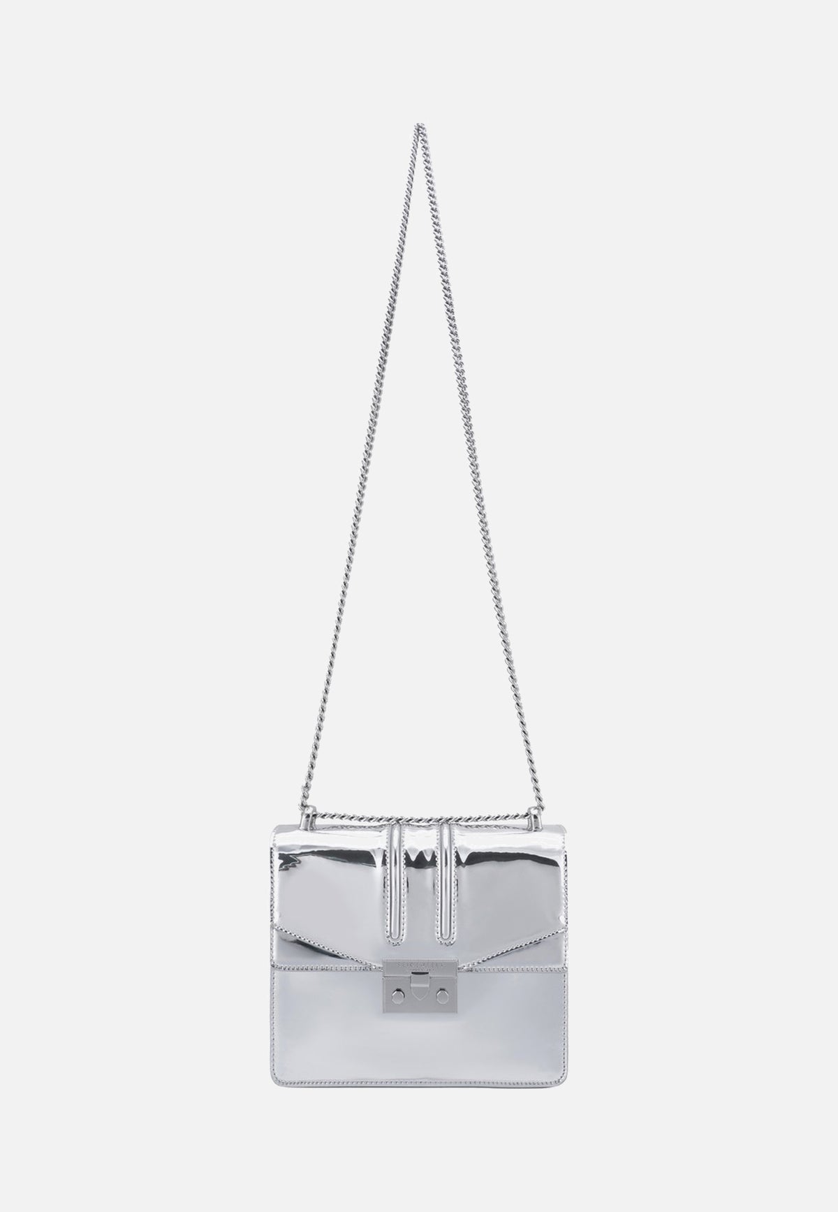 Seidenfelt Roros Mirror Mirror Silver Evening Bag