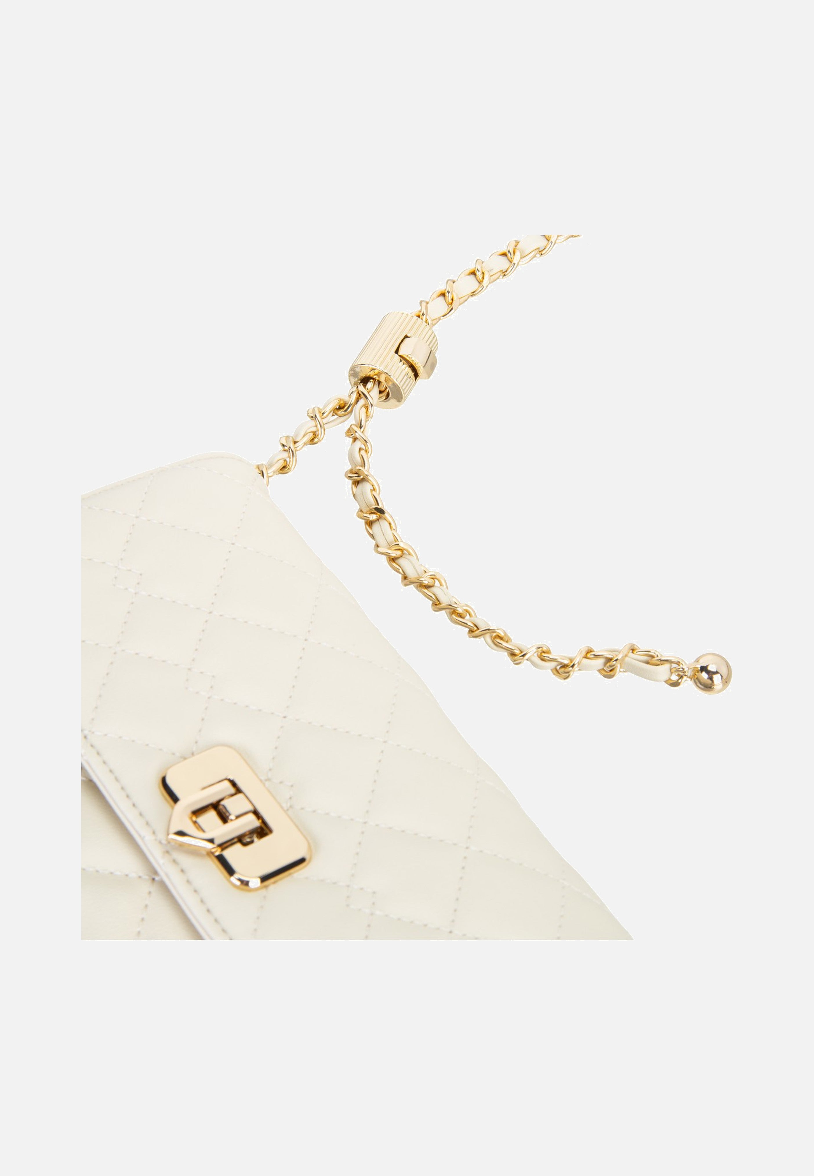 Seidenfelt Sande Clutch Beige Evening Bag