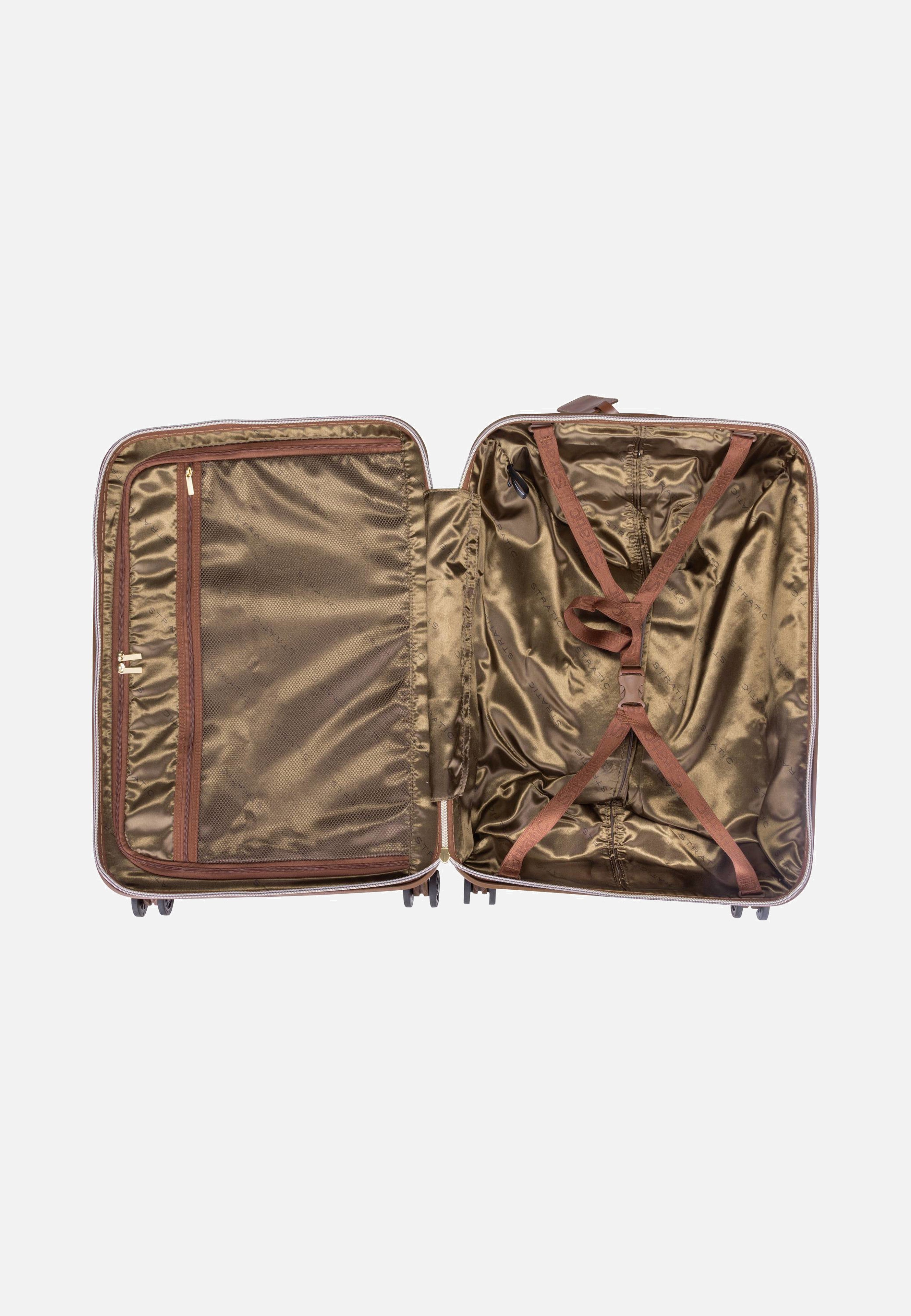 Stratic - Leather & More Trolley M Rose - Suitcase | Neutral-Image