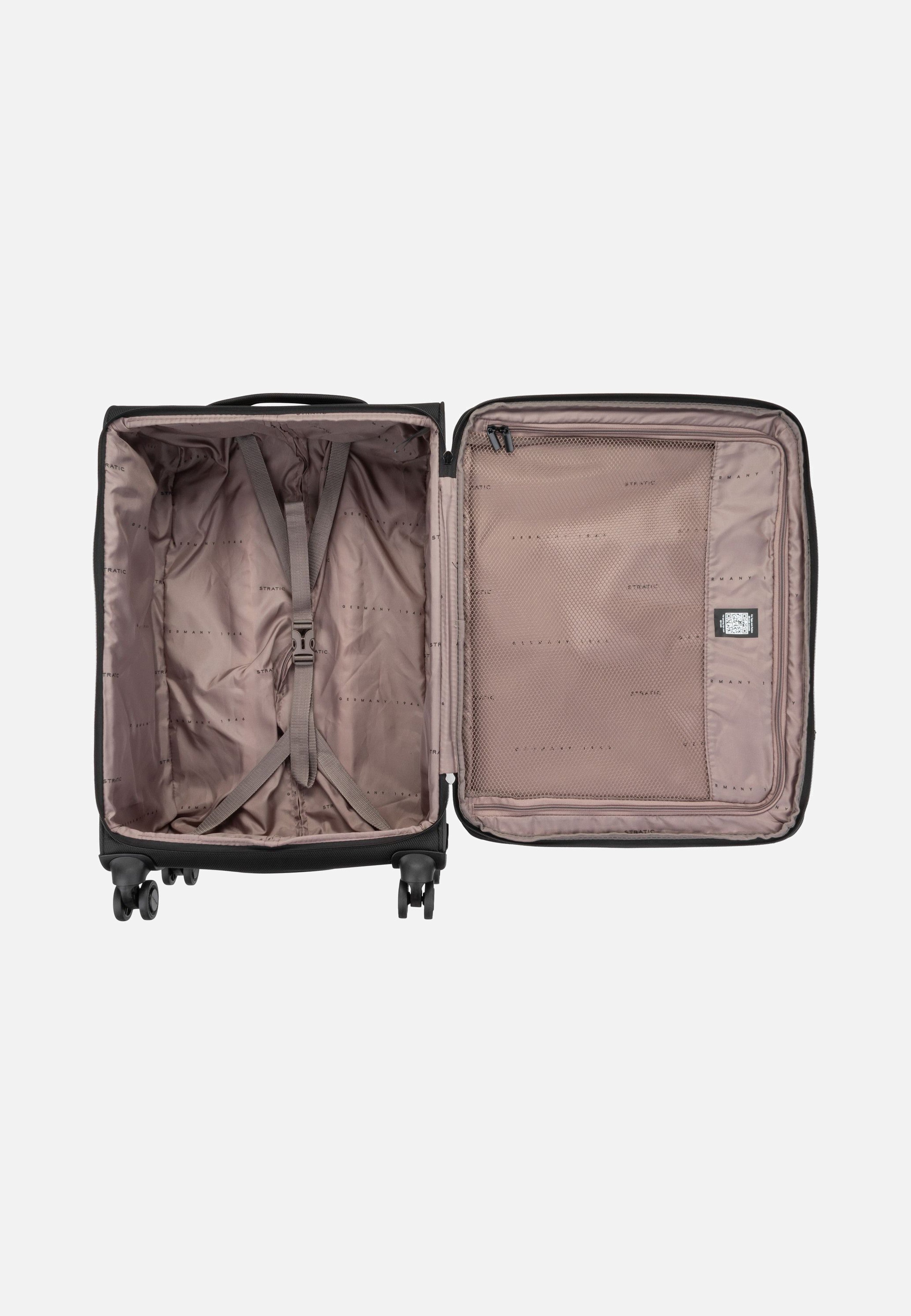 Stratic - Stratic Light+ Trolley M Black - Suitcase | Neutral-Image