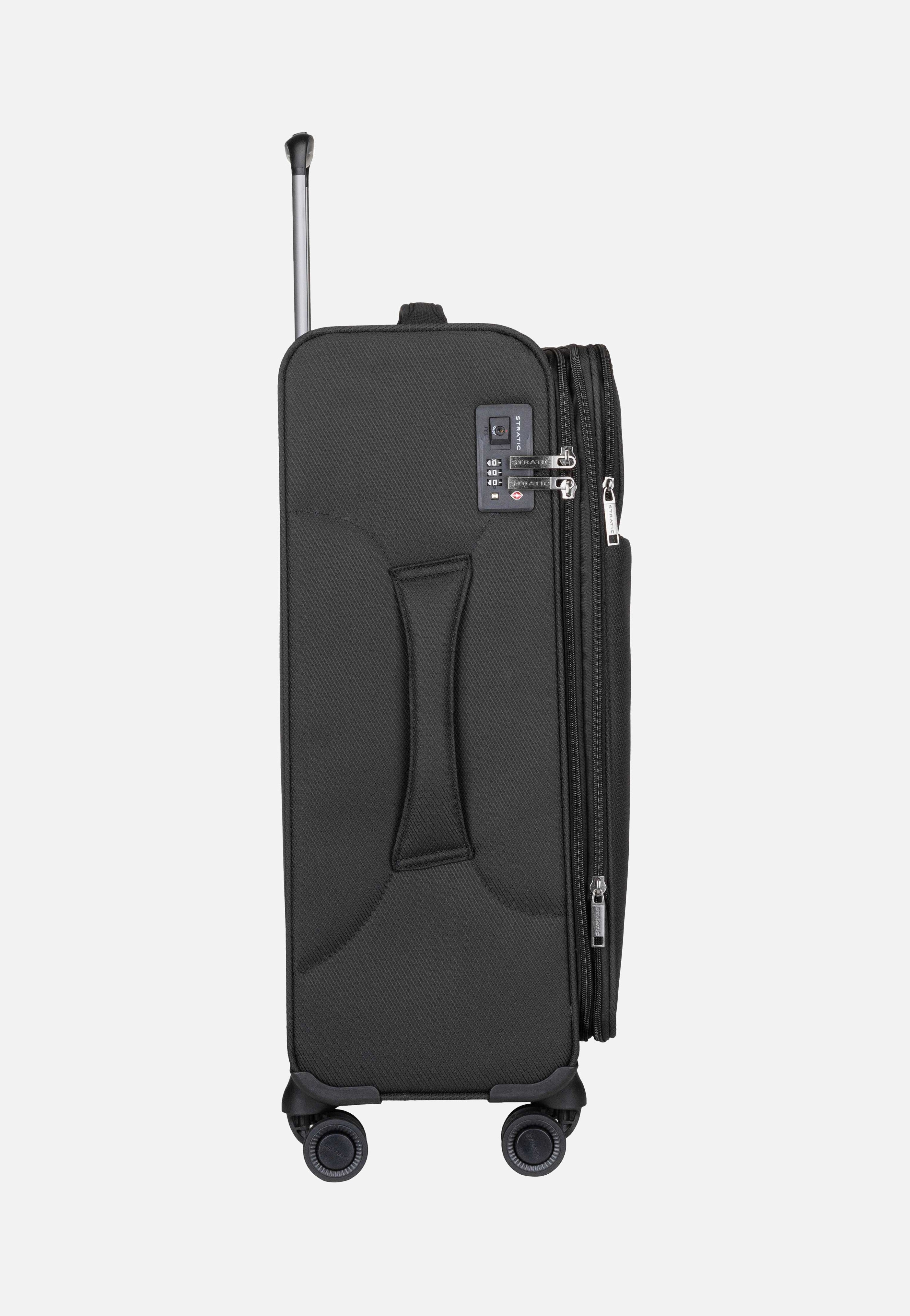 Stratic - Stratic Light+ Trolley M Black - Suitcase | Neutral-Image